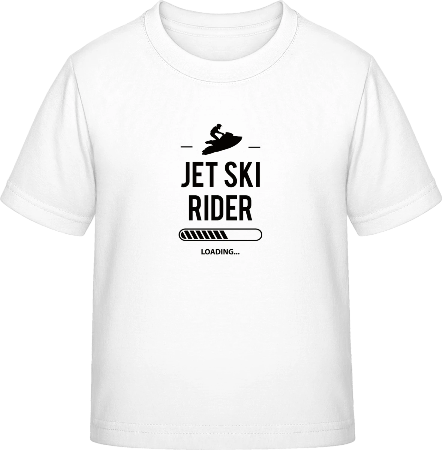 Jet Ski Rider Loading - White Exact 190 Kids - Front