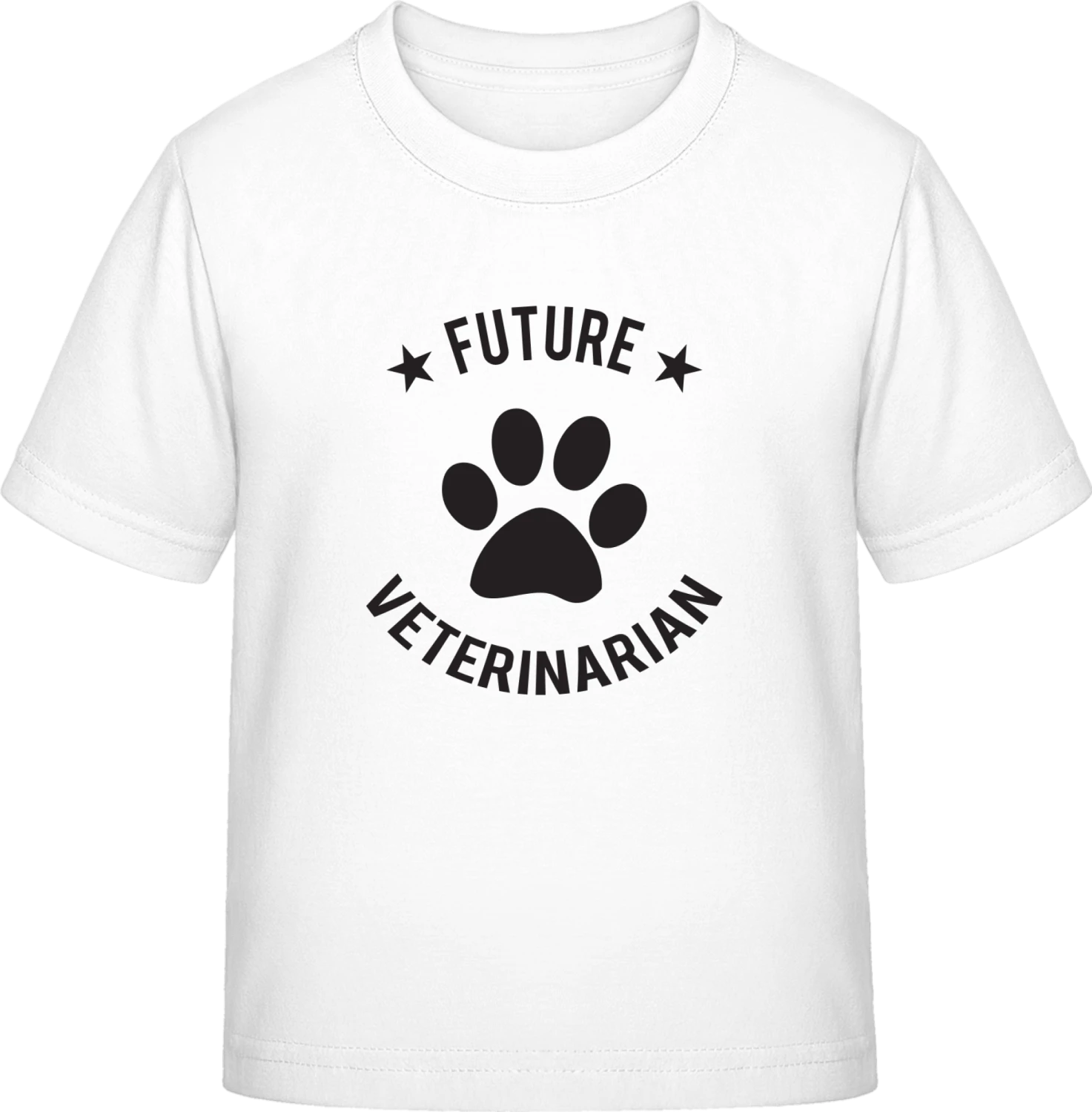 Future Veterinarian - White Exact 190 Kids - Front