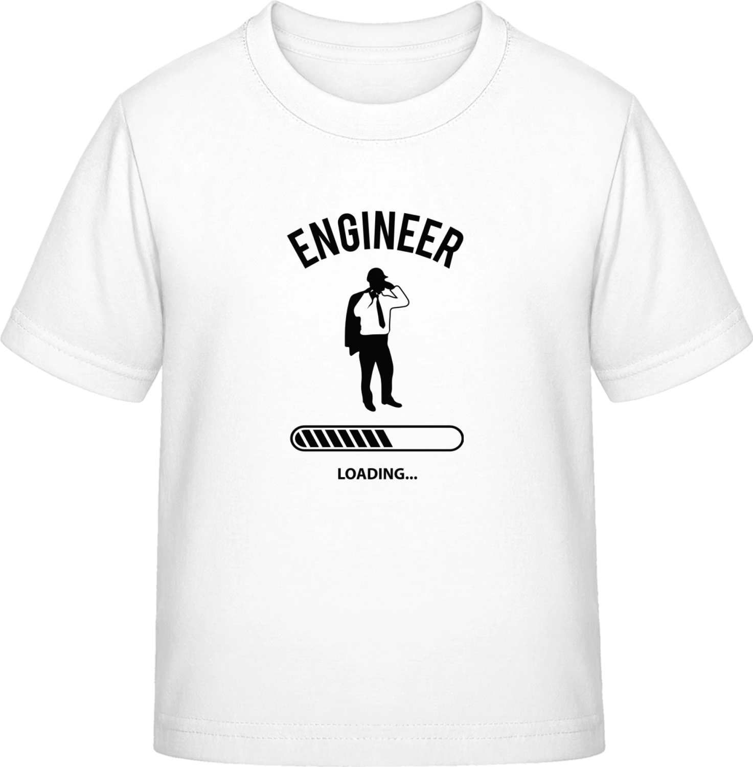 Engineer Loading - White Exact 190 Kids - Front