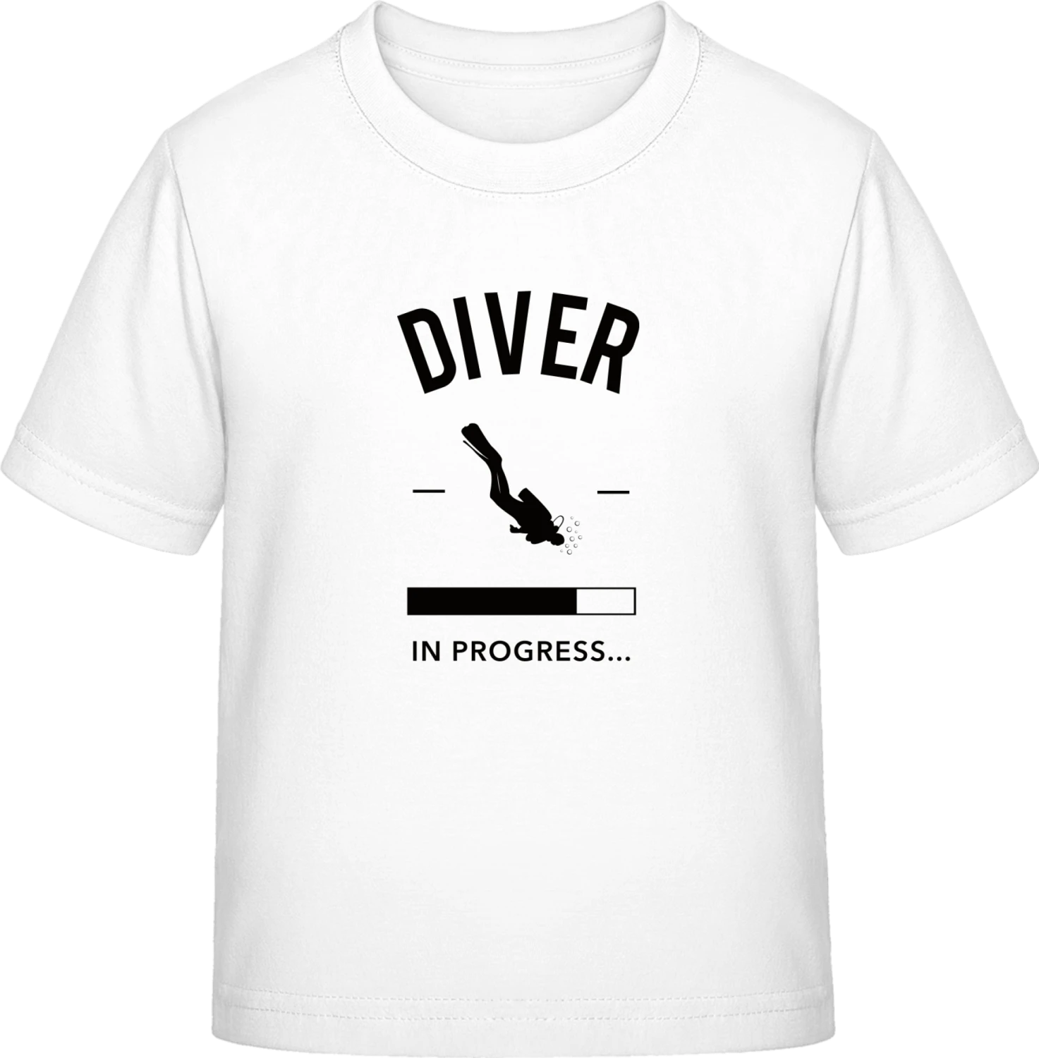 Diver loading - White Exact 190 Kids - Front