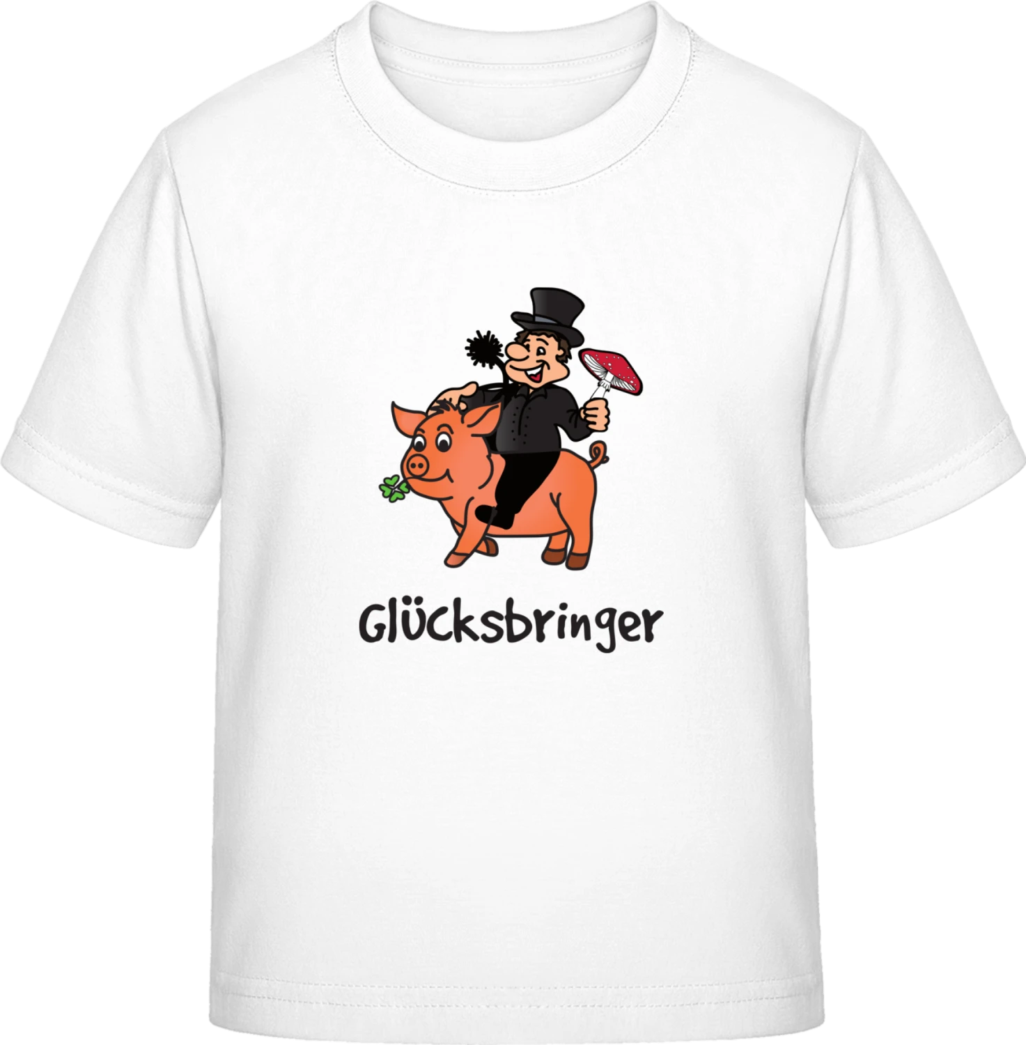 Glücksbringer - White Exact 190 Kids - Front