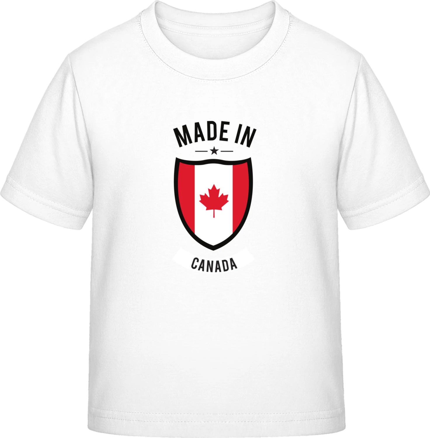 Made in Canada - White Exact 190 Kids - Front