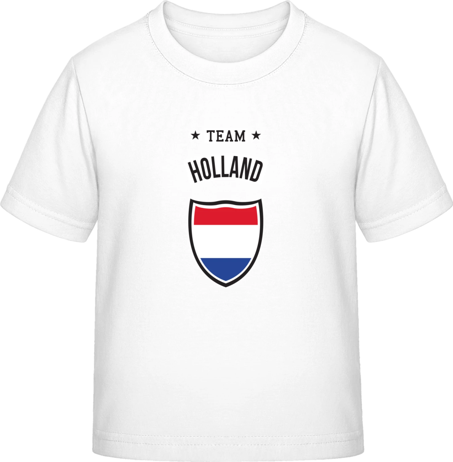 Team Holland - White Exact 190 Kids - Front