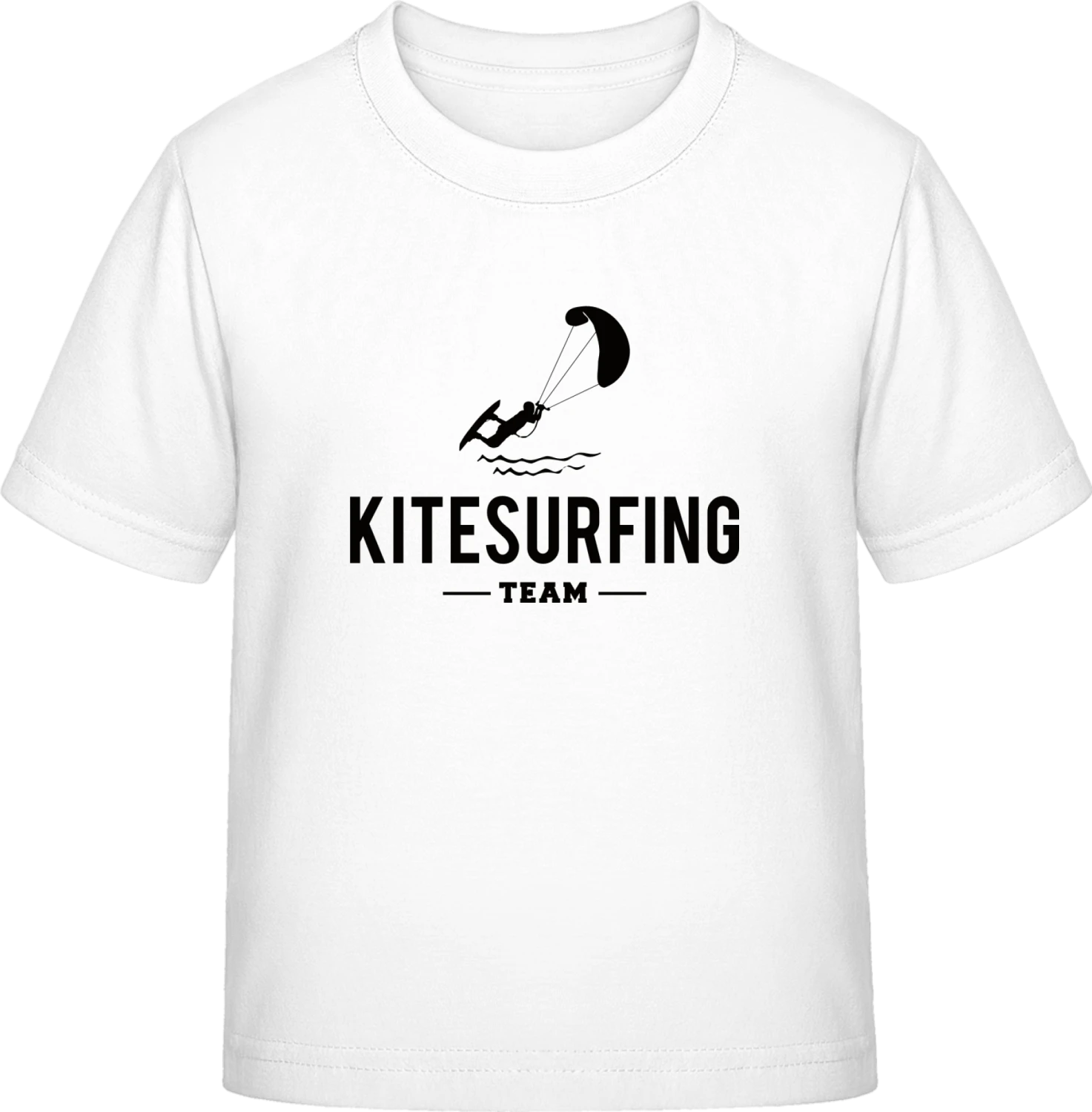 Kitesurfing Team - White Exact 190 Kids - Front