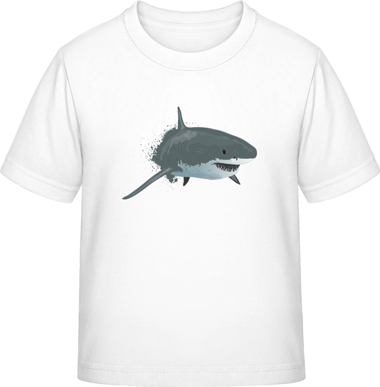 Great White Shark - White Exact 190 Kids - Front