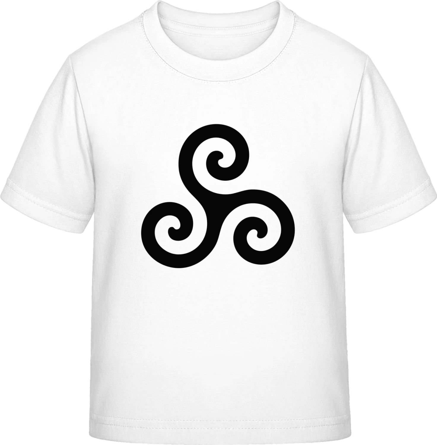 Triskelen Spirale - White Exact 190 Kids - Front