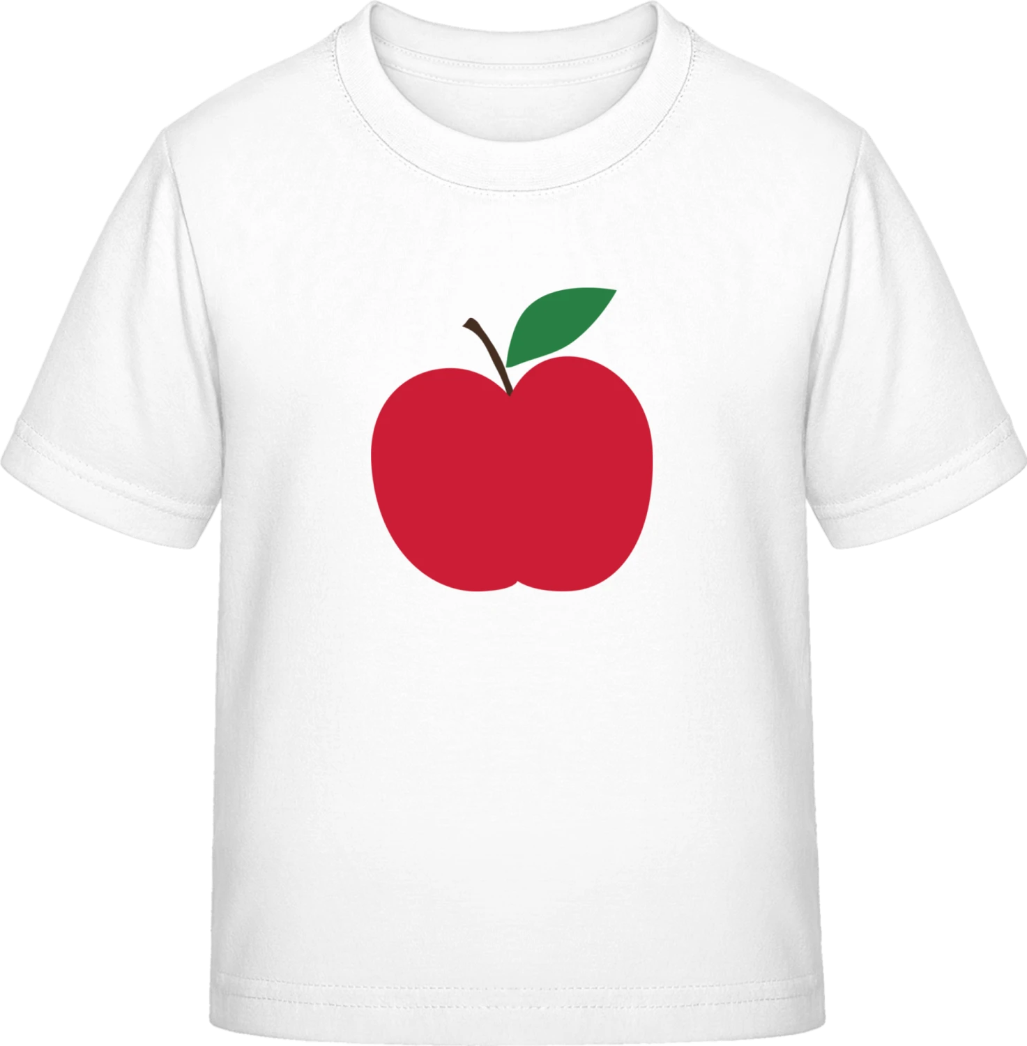 Apple Illustration - White Exact 190 Kids - Front