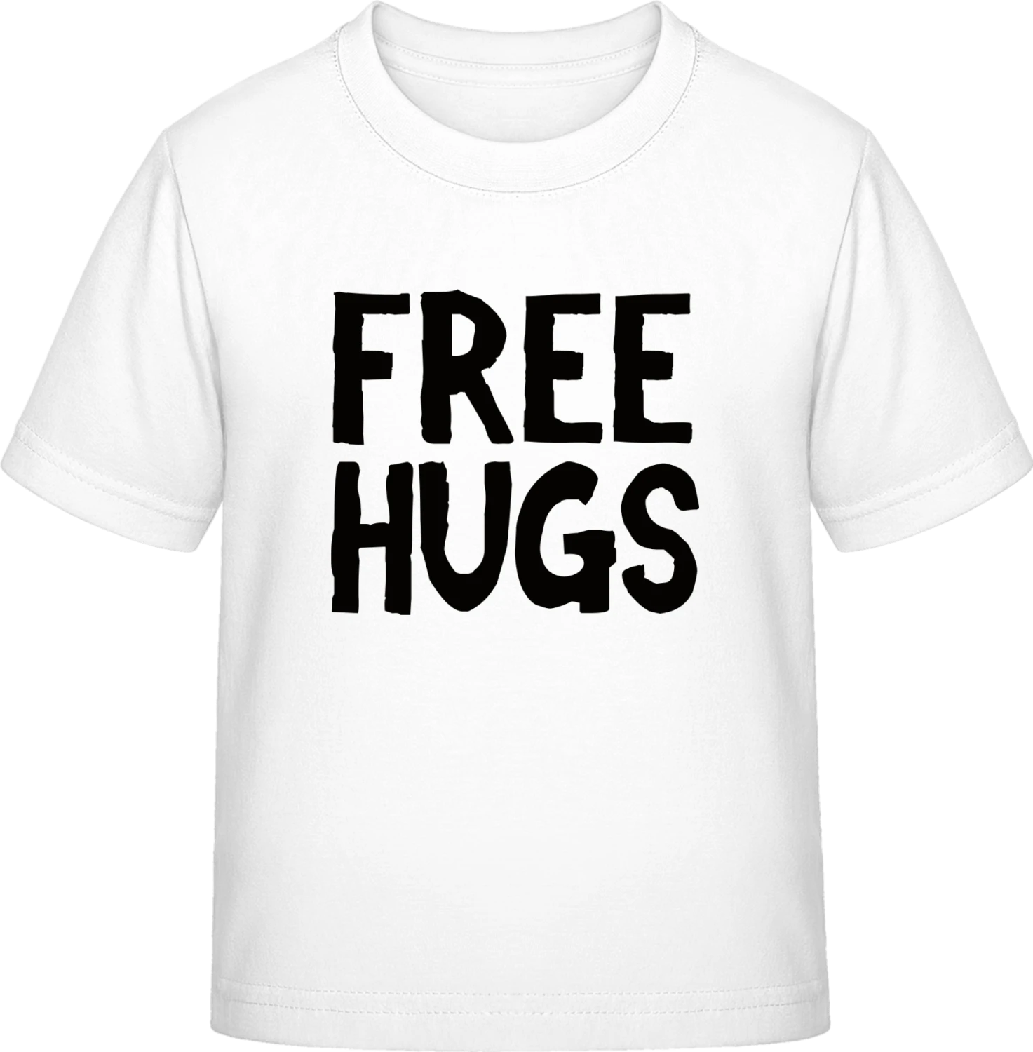 Free Hugs - White Exact 190 Kids - Front