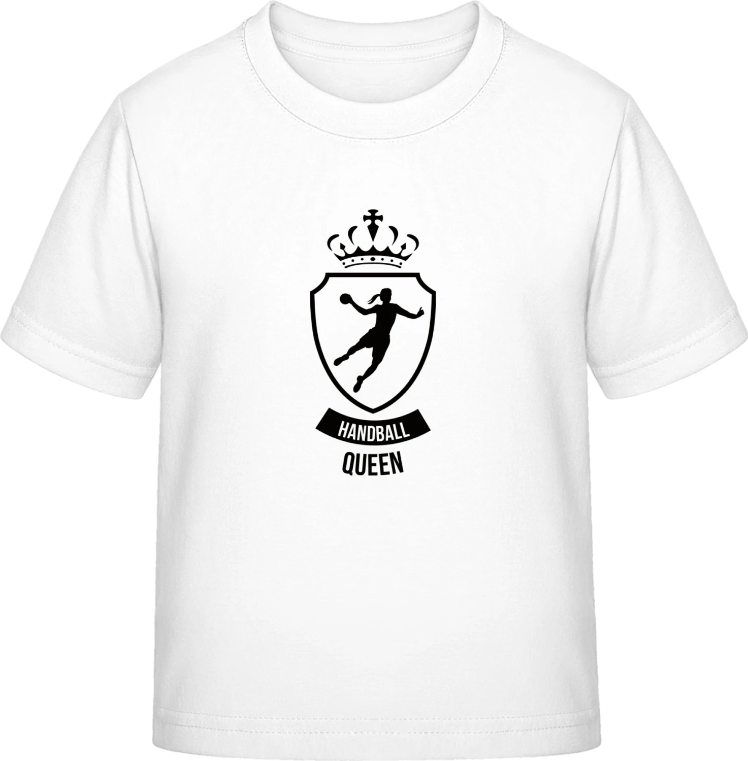 Handball Queen - White Exact 190 Kids - Front