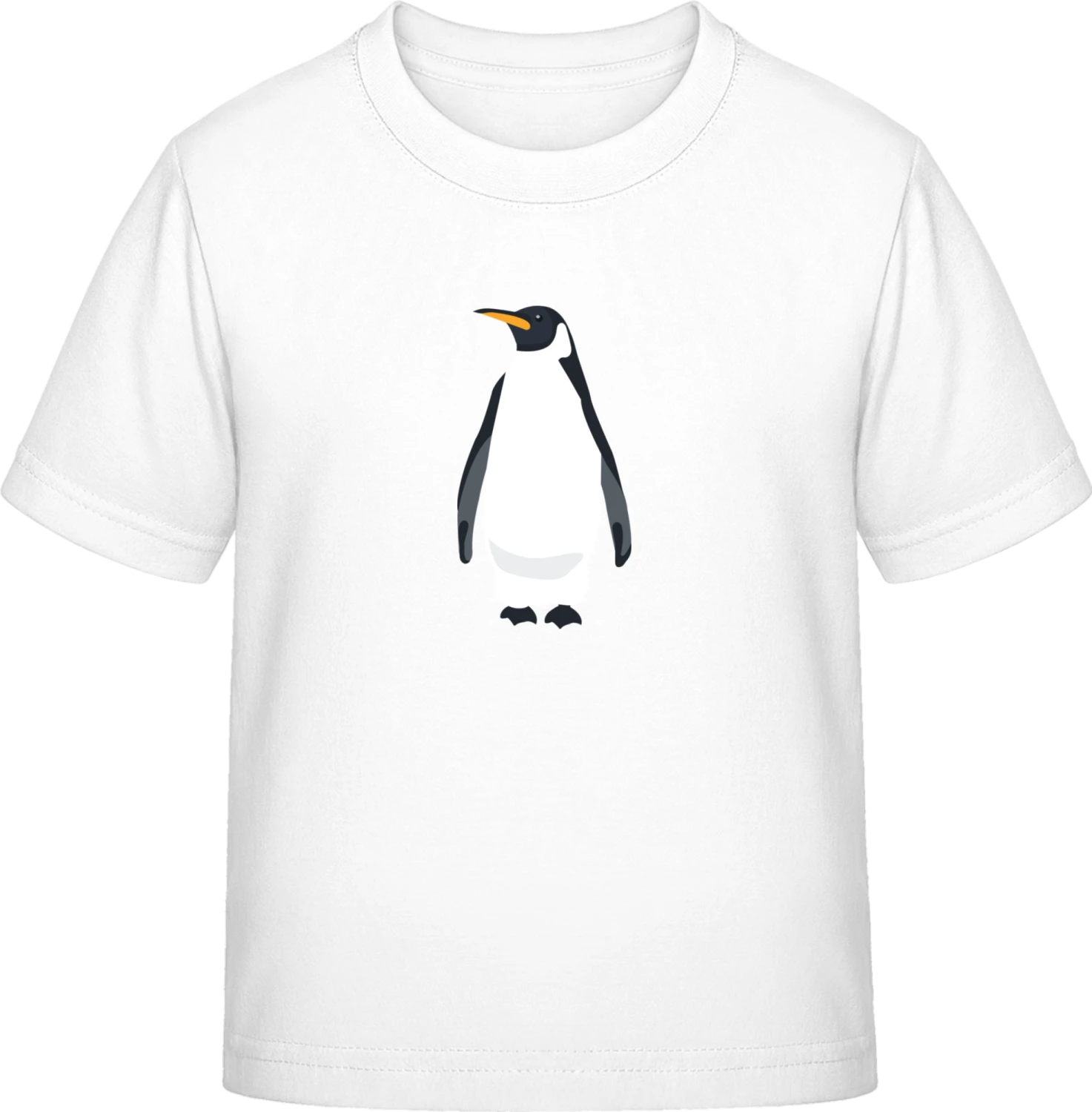 Penguin Illustration - White Exact 190 Kids - Front