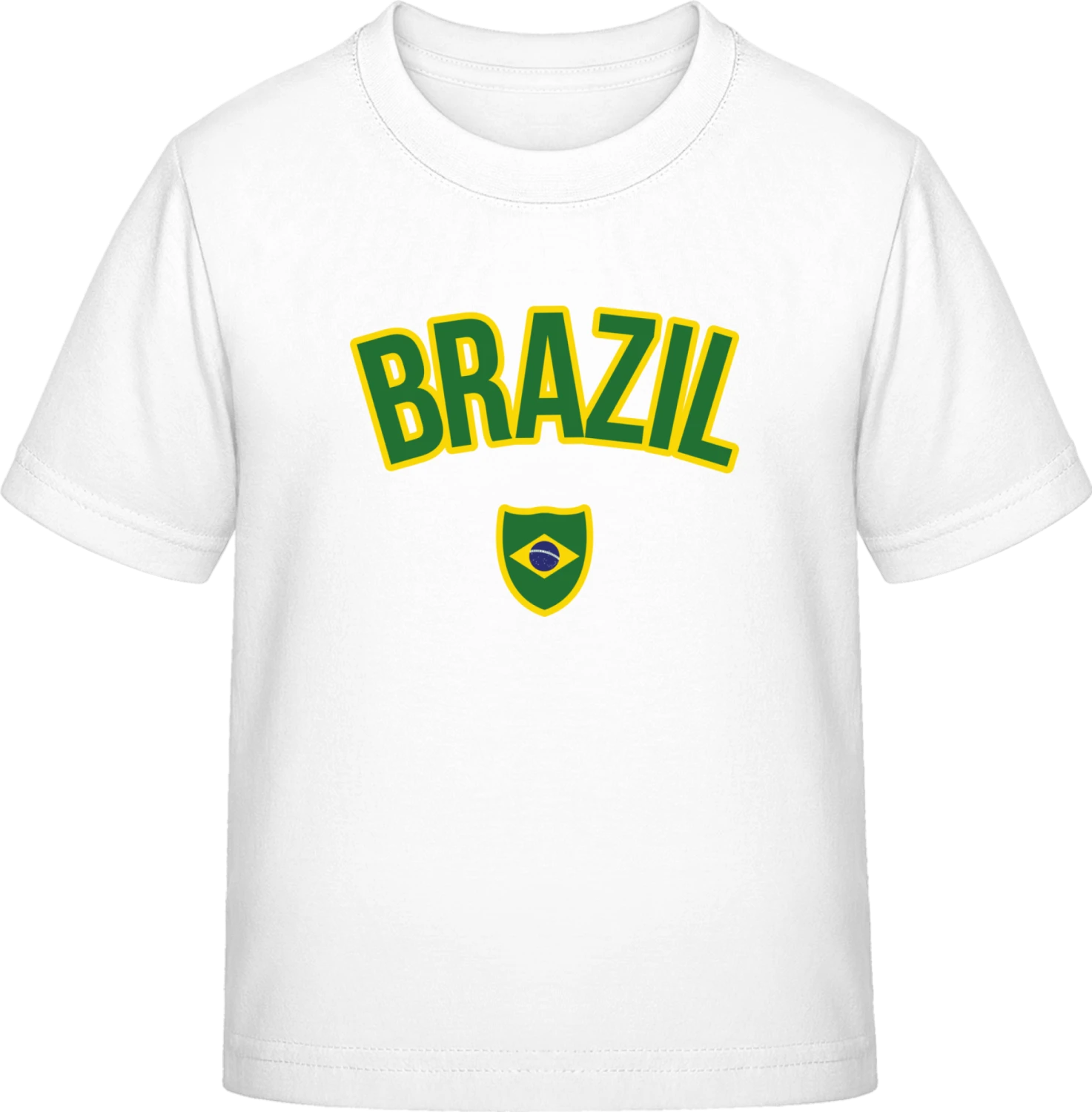 BRAZIL Fan - White Exact 190 Kids - Front