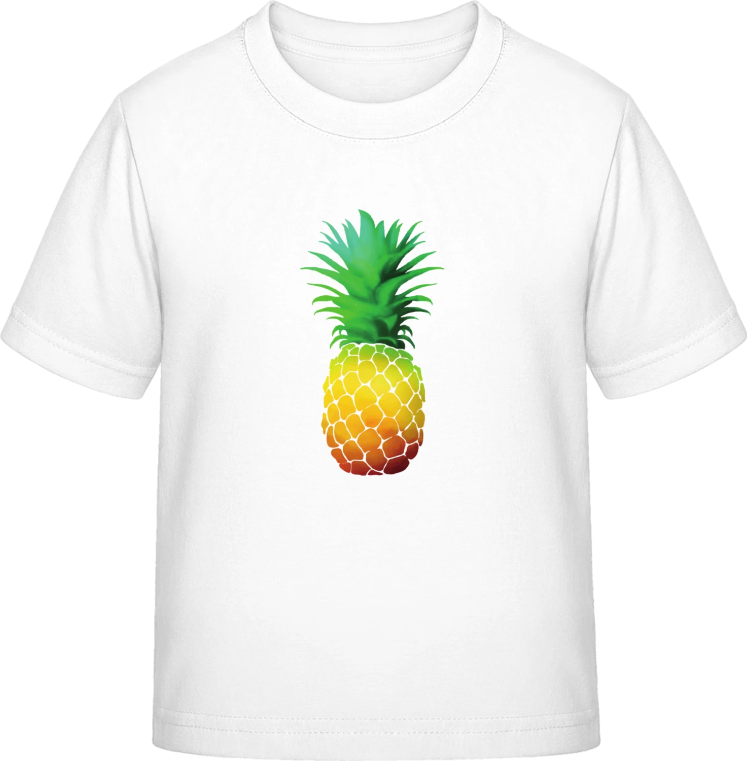 Ananas Aquarell - White Exact 190 Kids - Front