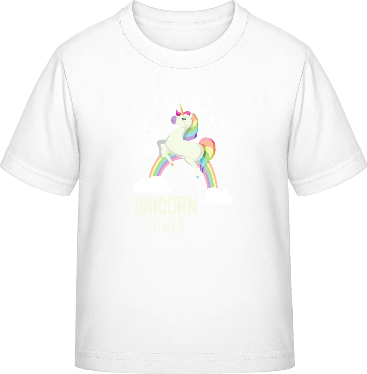 Unicorn Power - White Exact 190 Kids - Front