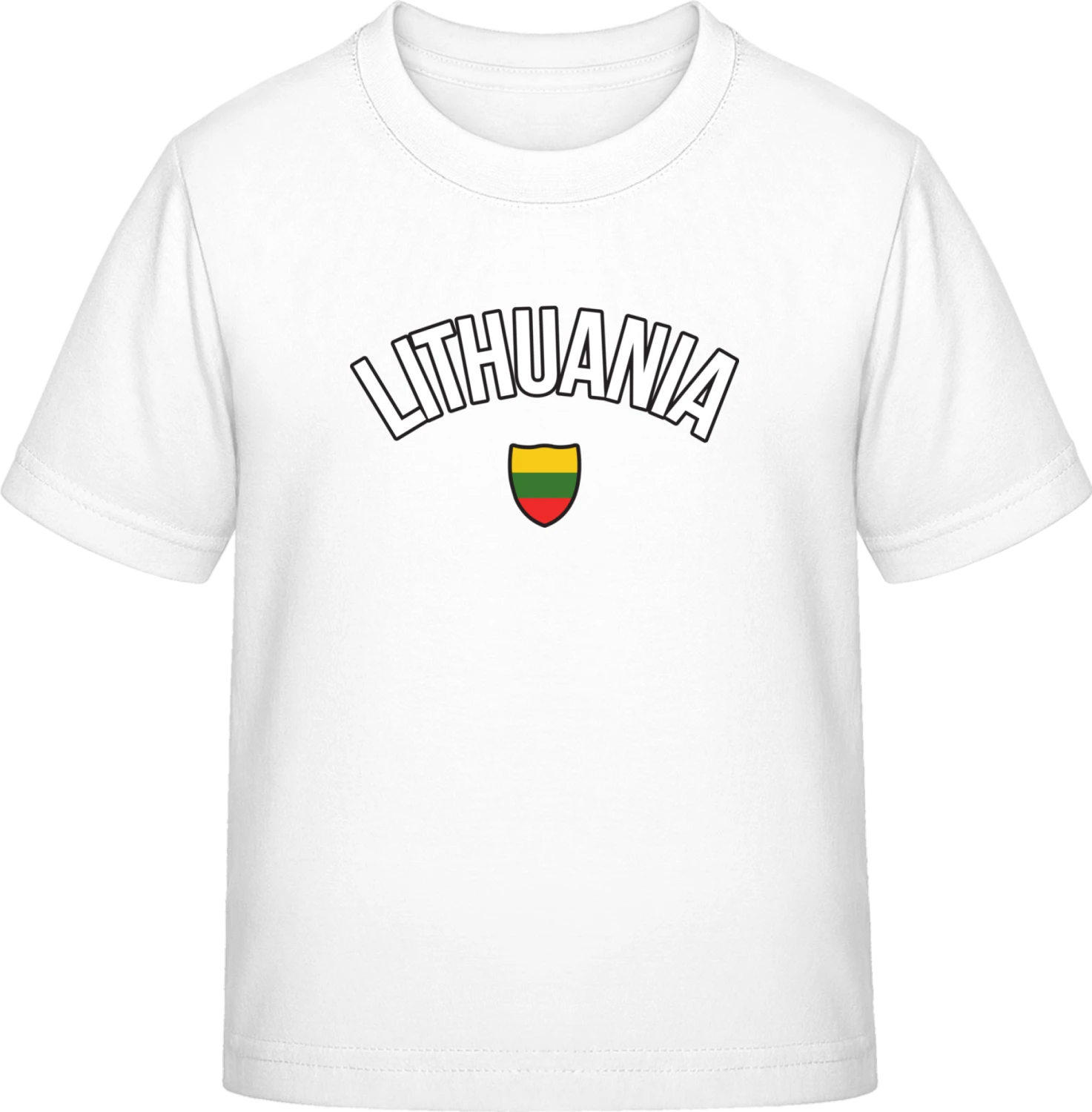 LITHUANIA Fan - White Exact 190 Kids - Front