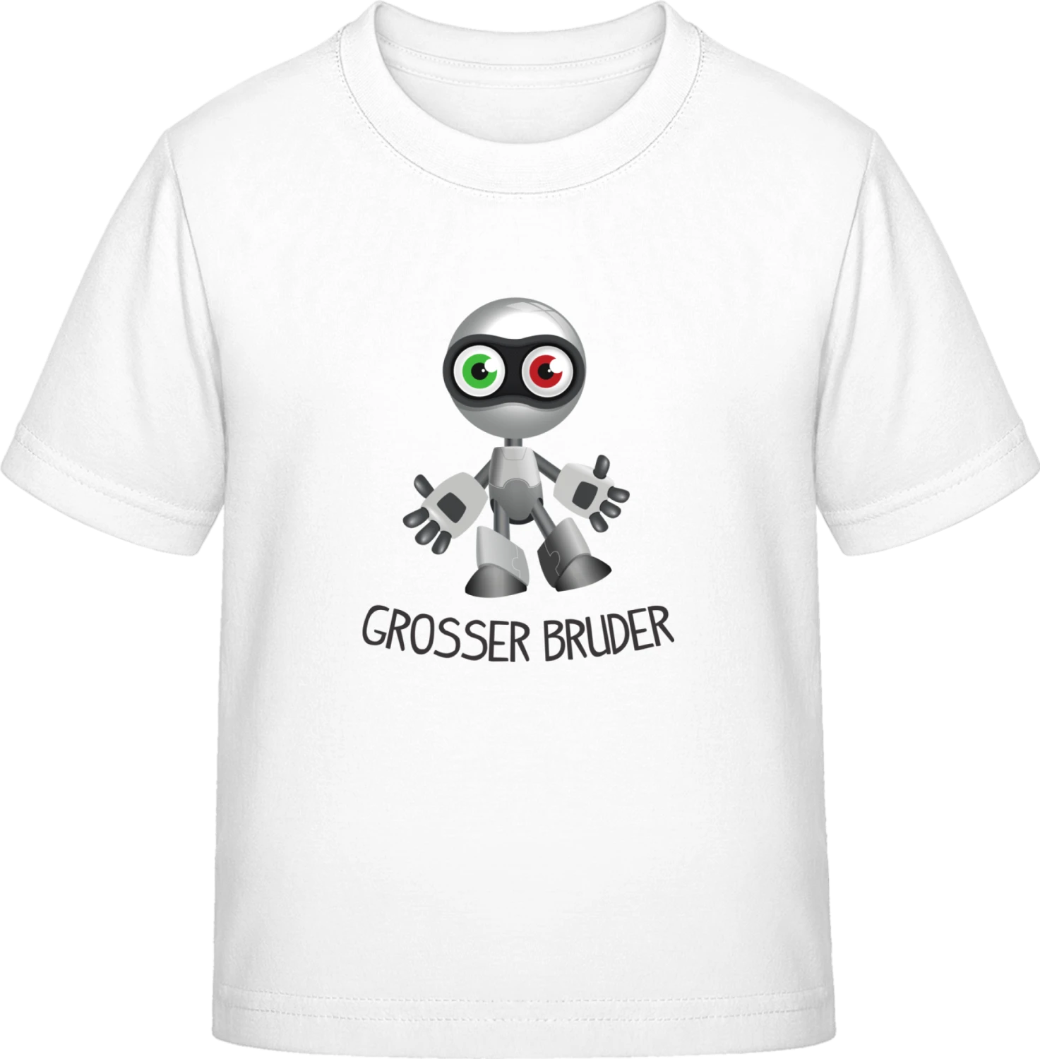 Grosser Bruder Roboter - White Exact 190 Kids - Front