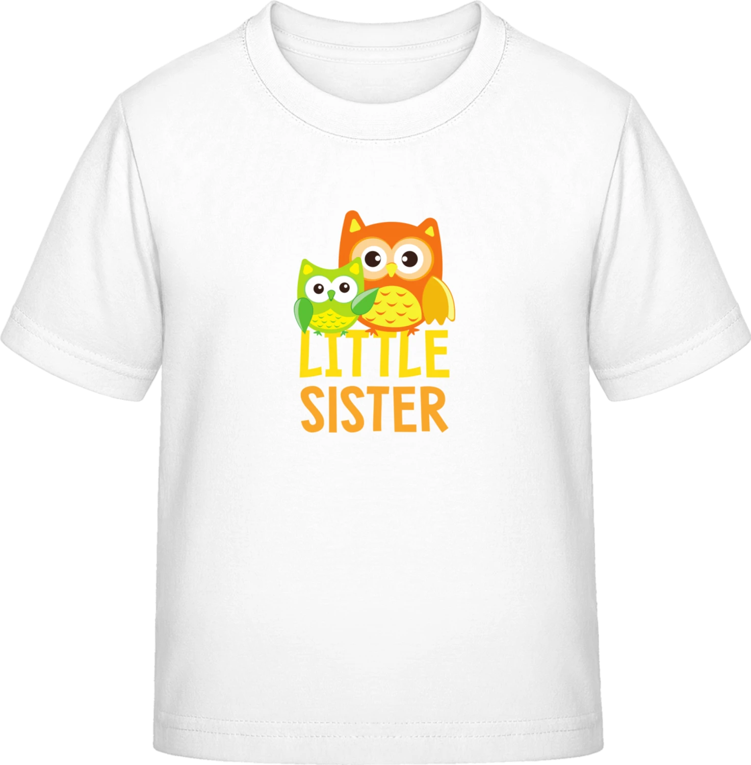 Little Sister Owl - White Exact 190 Kids - Front