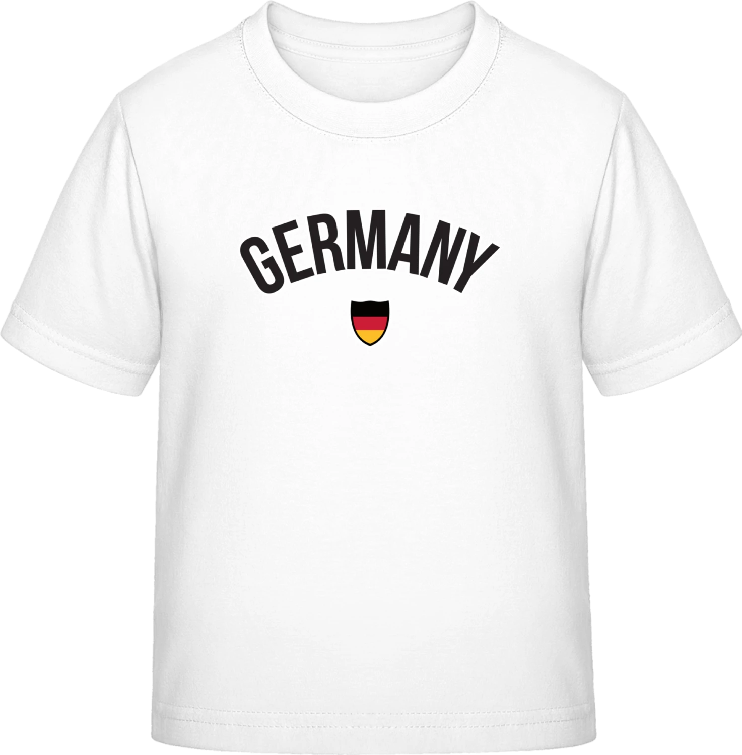 GERMANY Football Fan - White Exact 190 Kids - Front