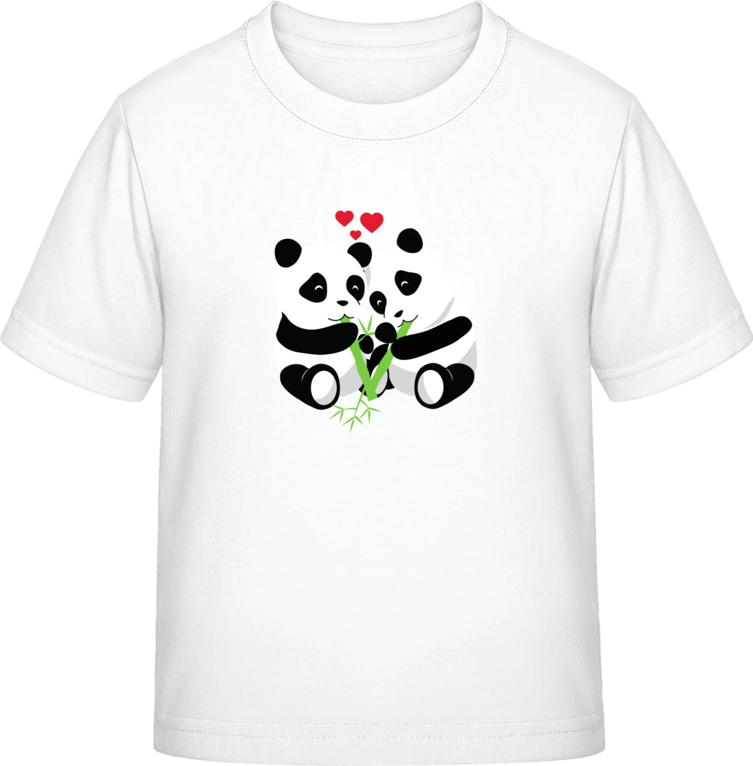 Panda Love - White Exact 190 Kids - Front