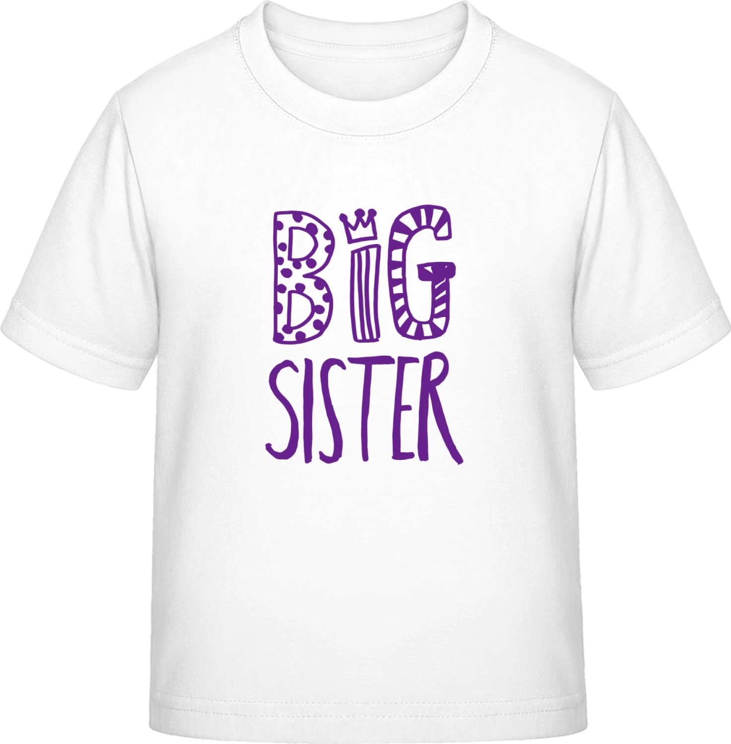 Big Sister - White Exact 190 Kids - Front