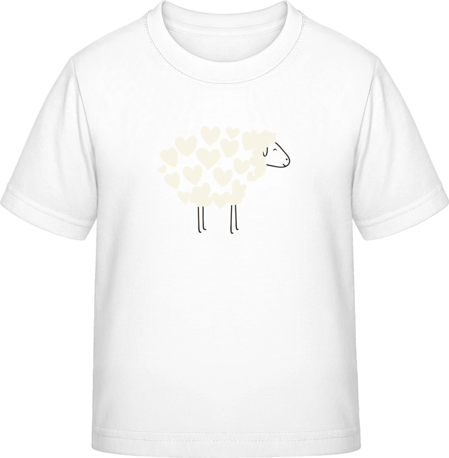 Love Sheep - White Exact 190 Kids - Front