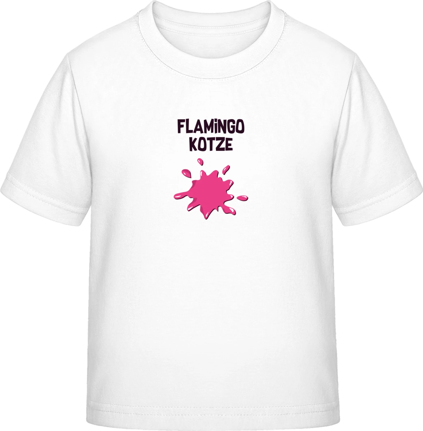 Flamingo Kotze  - White Exact 190 Kids - Front