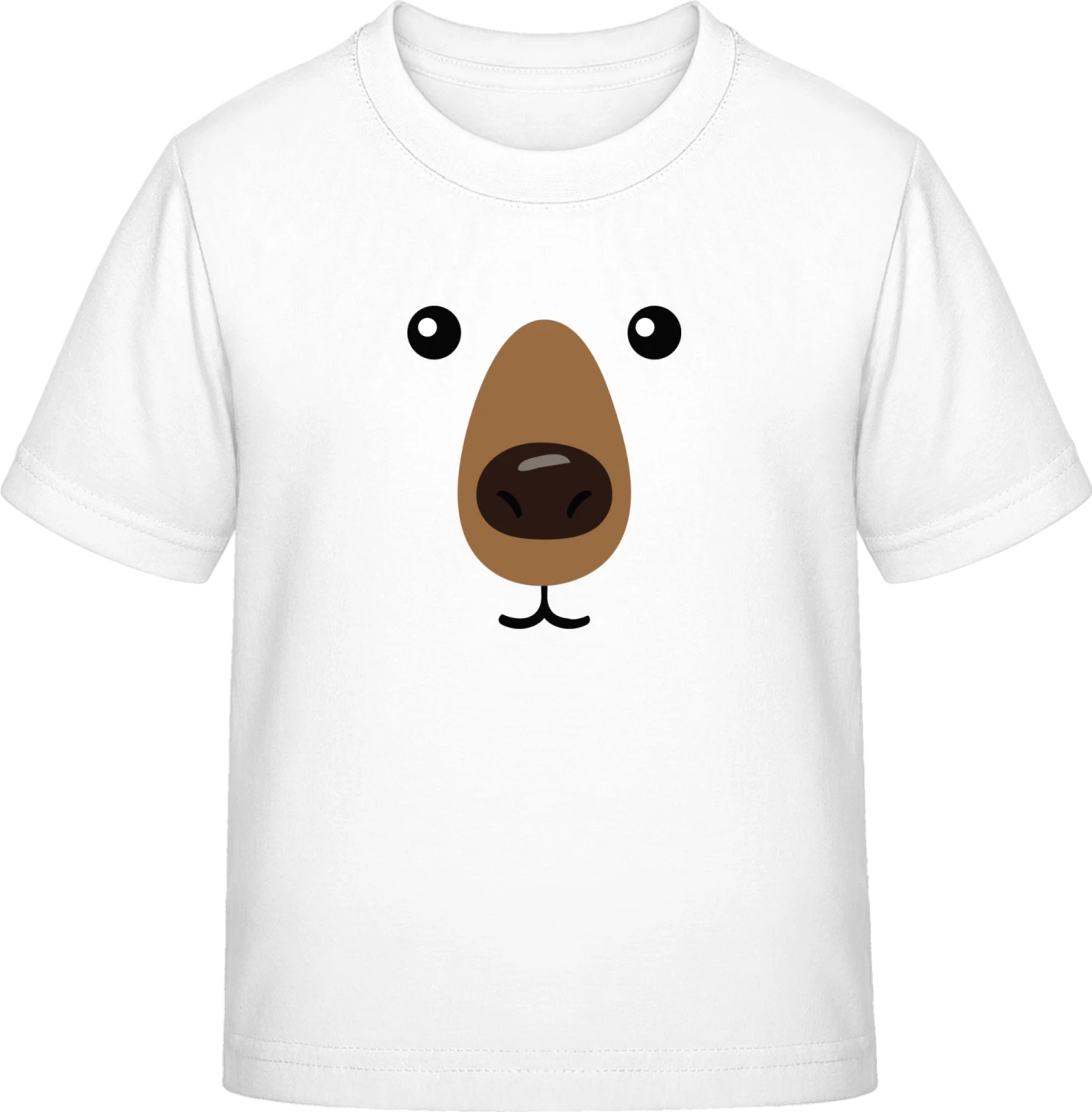 Bear Face Effect - White Exact 190 Kids - Front