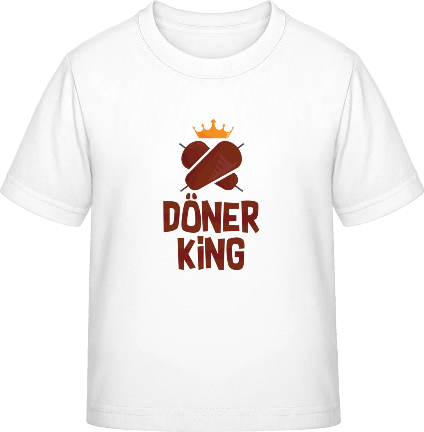 Döner King - White Exact 190 Kids - Front