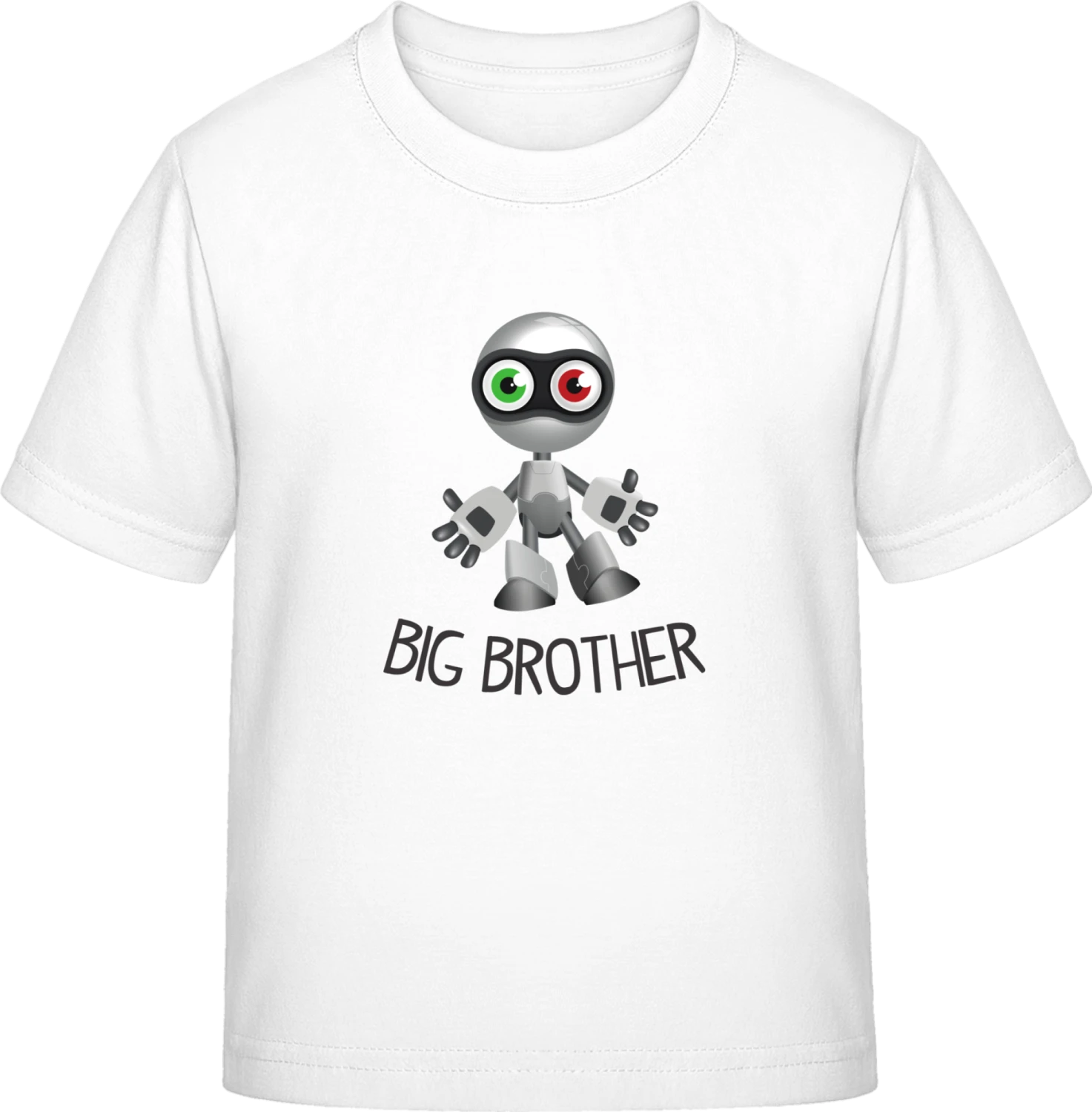 Big Brother Robot - White Exact 190 Kids - Front