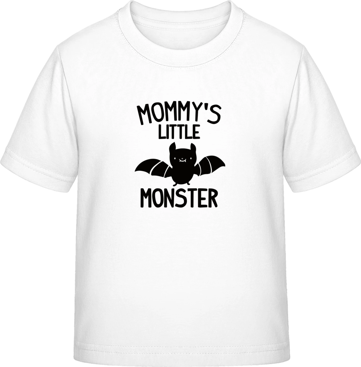 Mommy's Little Monster - White Exact 190 Kids - Front