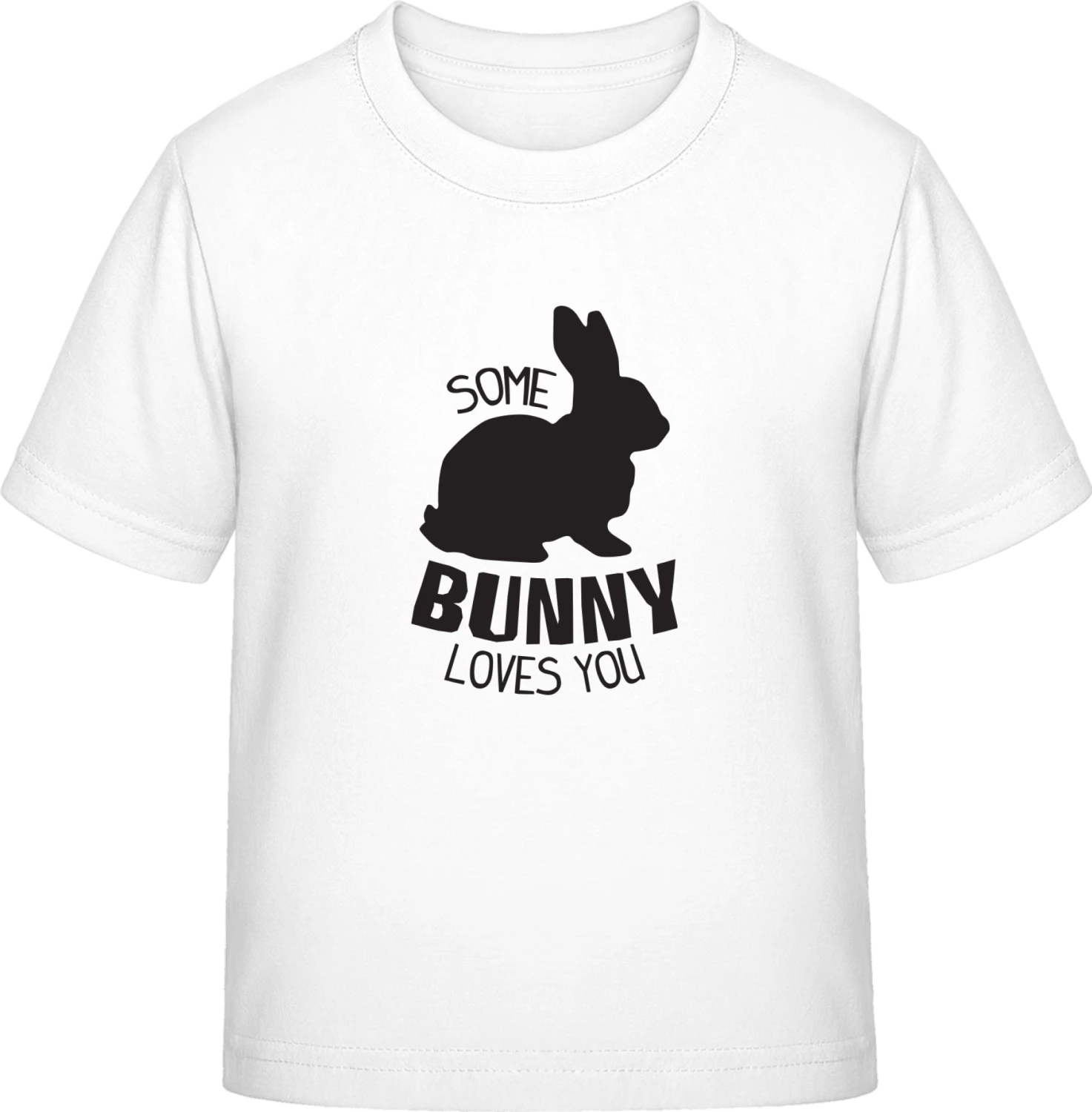 Some Bunny Loves You - White Exact 190 Kids - Front