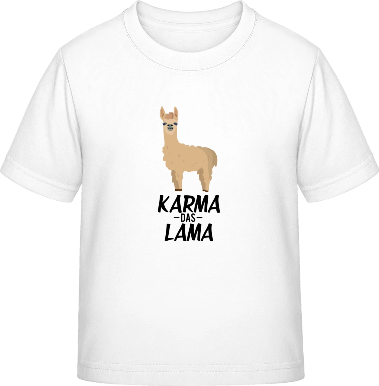 Karma das Lama - White Exact 190 Kids - Front