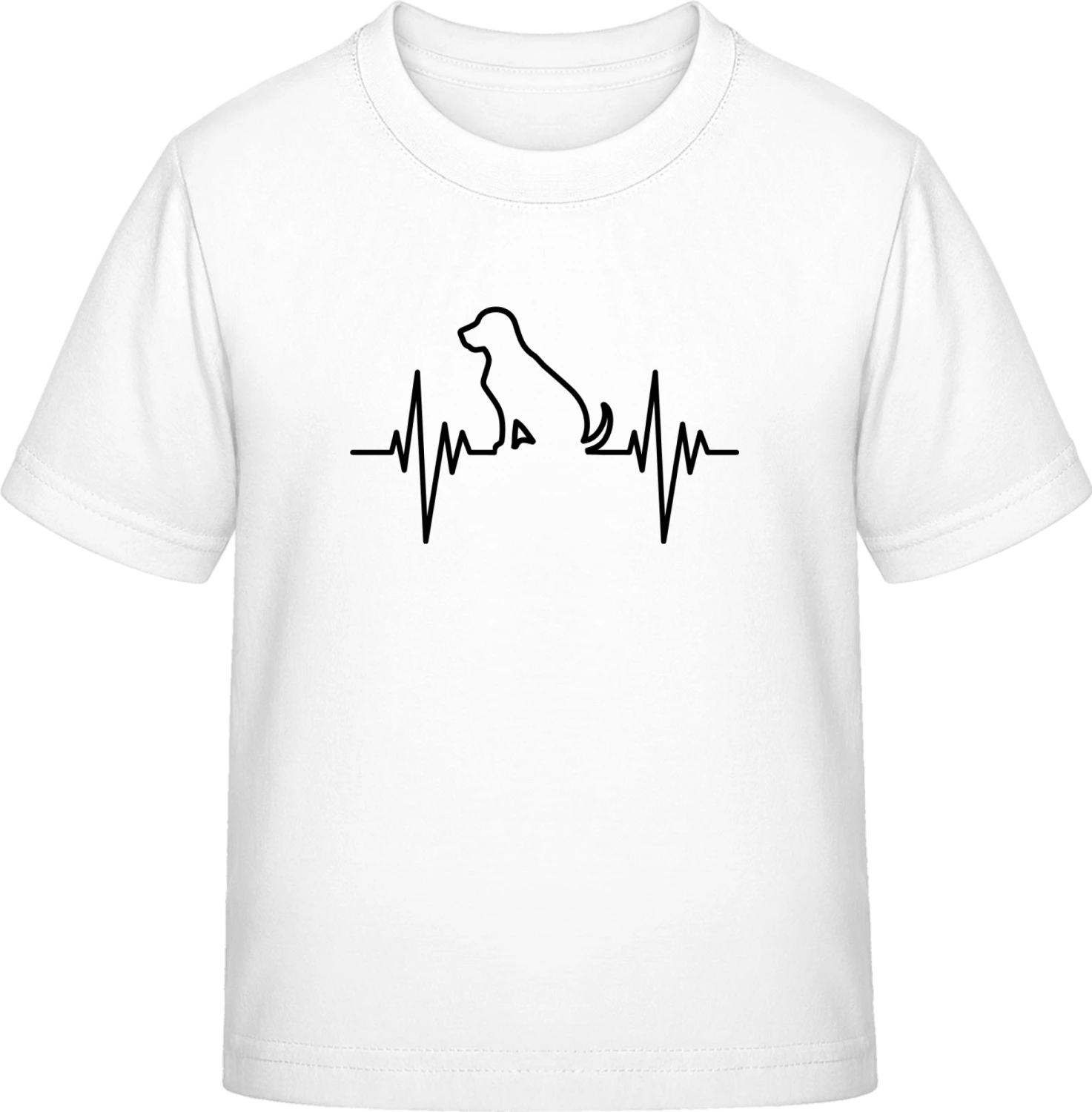 Dog Pulse - White Exact 190 Kids - Front