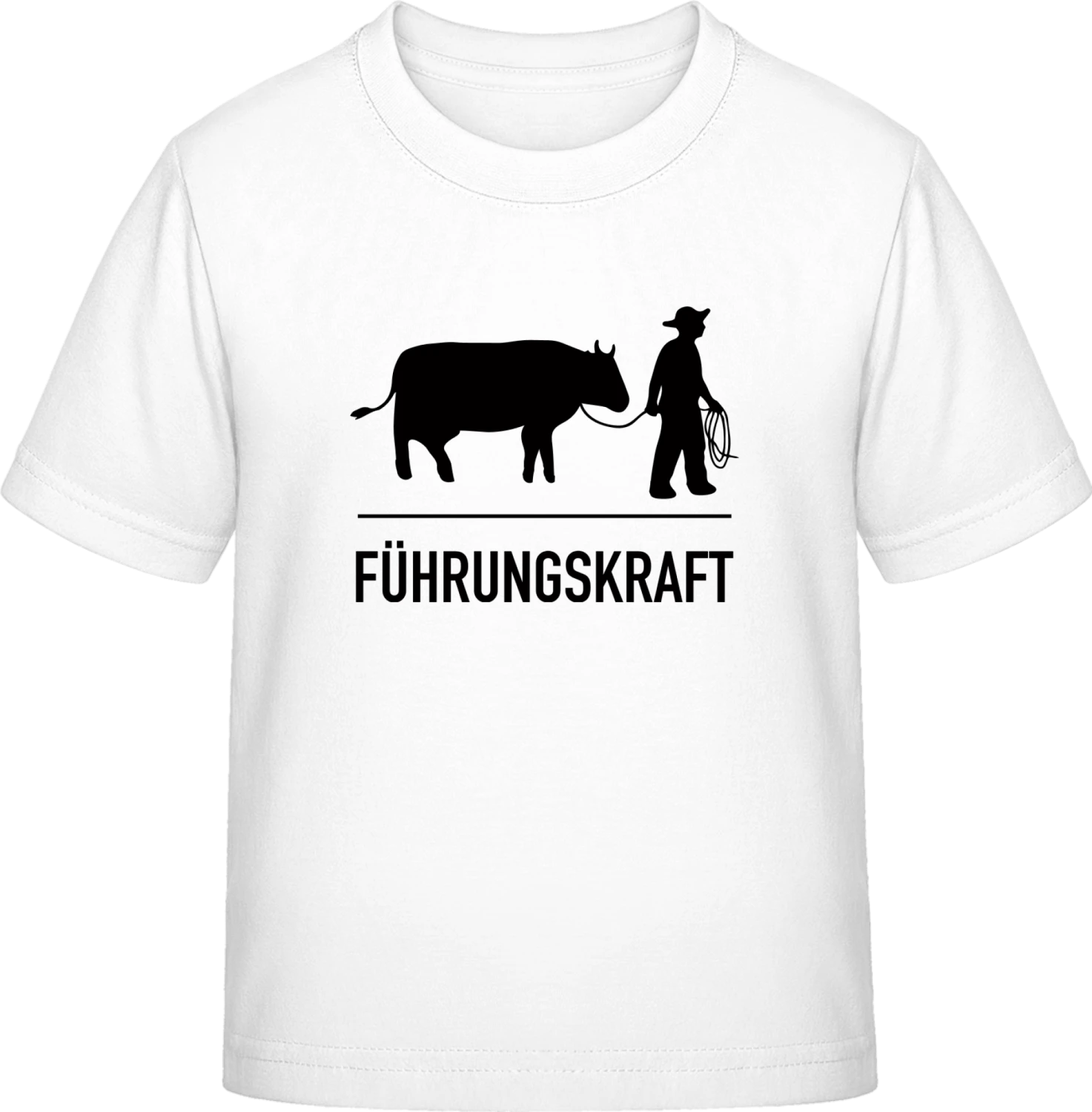 Führungskraft Kuh - White Exact 190 Kids - Front