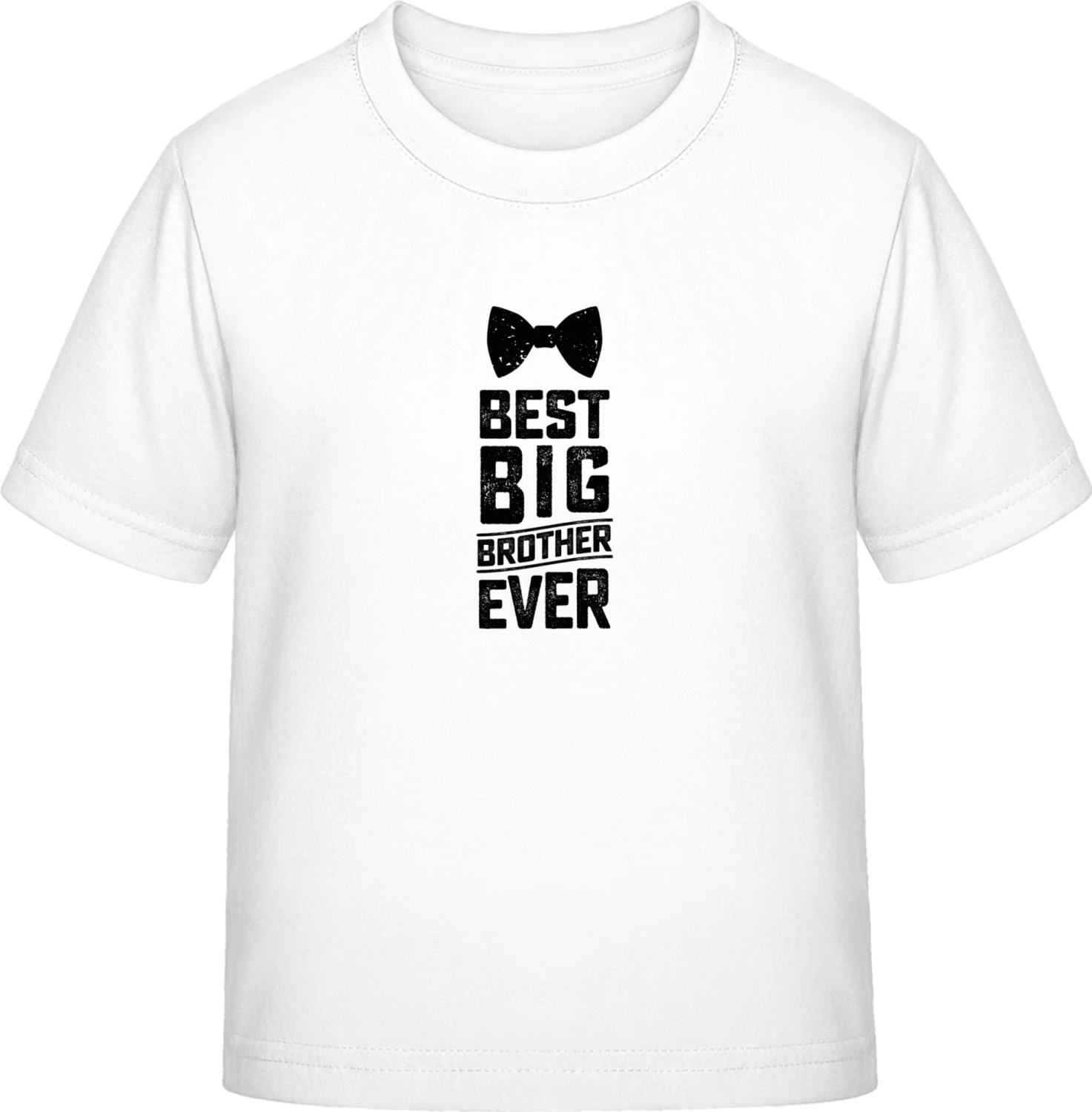 Best Big Brother Ever - White Exact 190 Kids - Front