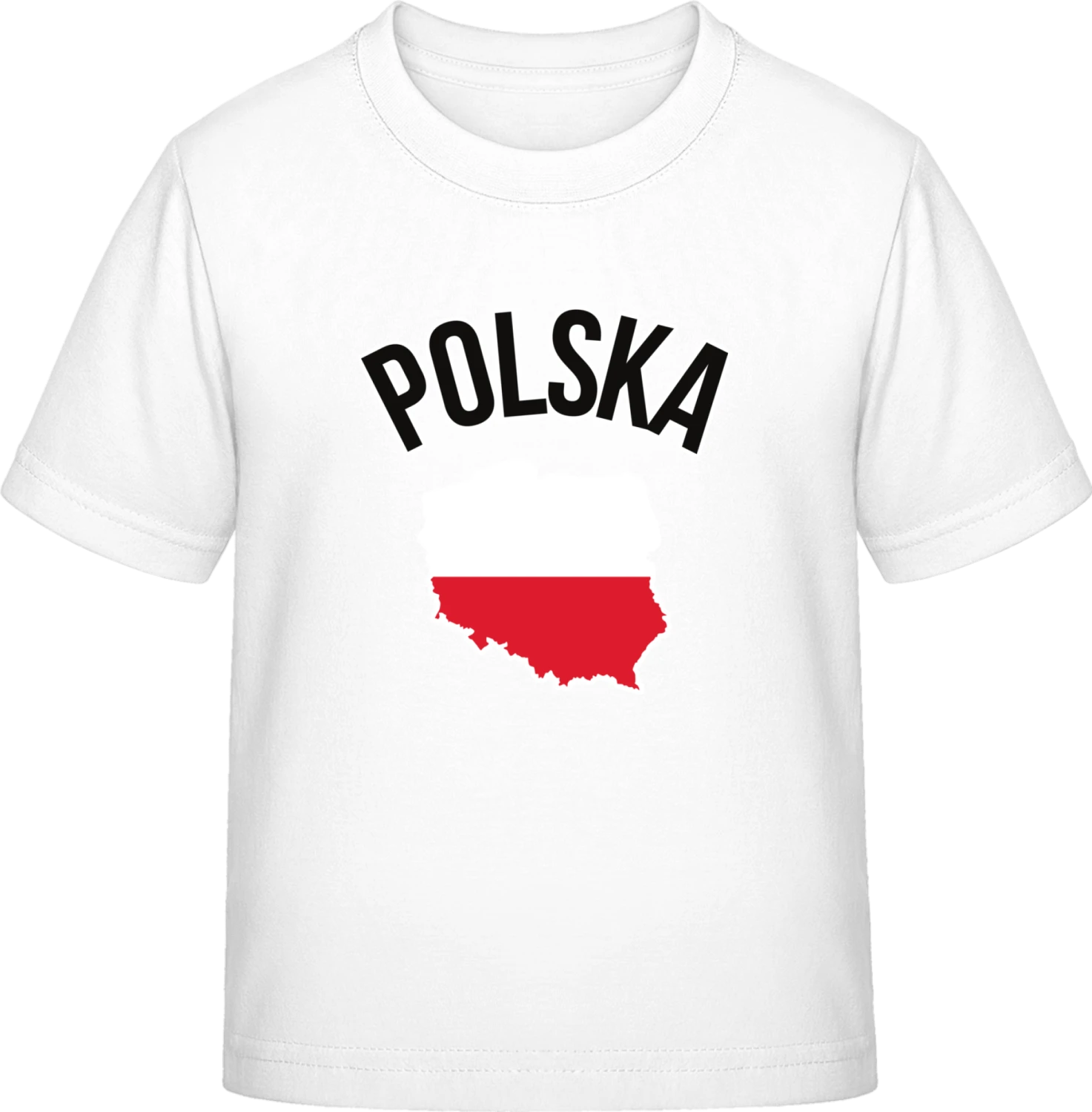 POLSKA Fan - White Exact 190 Kids - Front