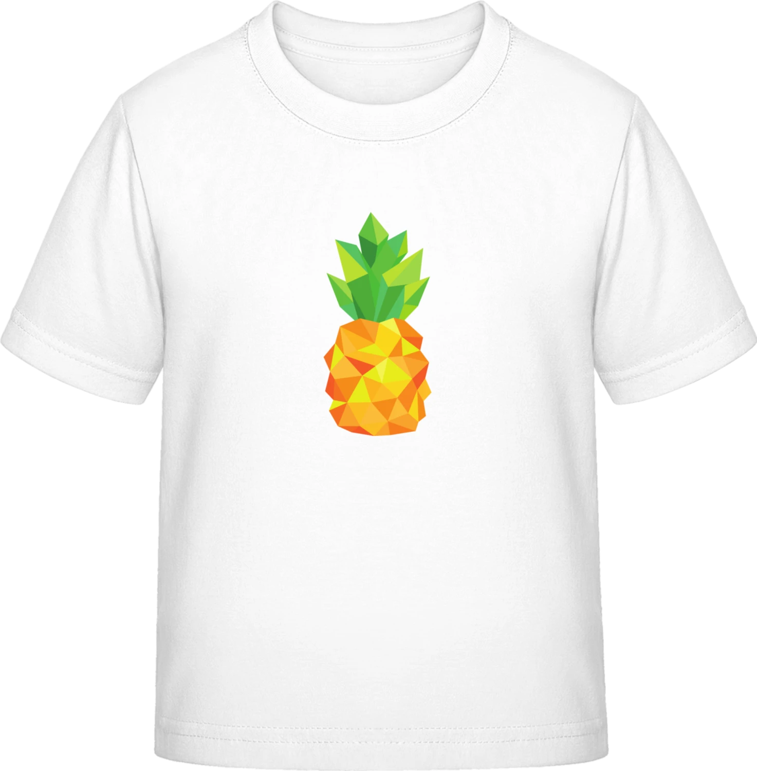 Stylish Pineapple - White Exact 190 Kids - Front