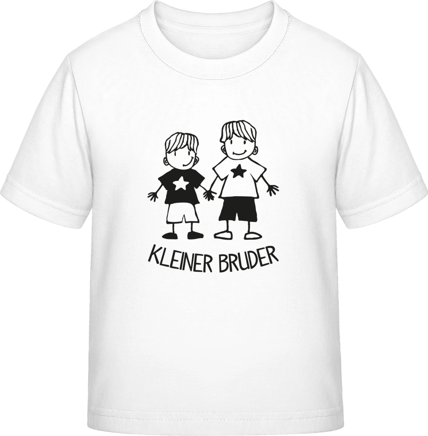 Kleiner Bruder Illustration - White Exact 190 Kids - Front