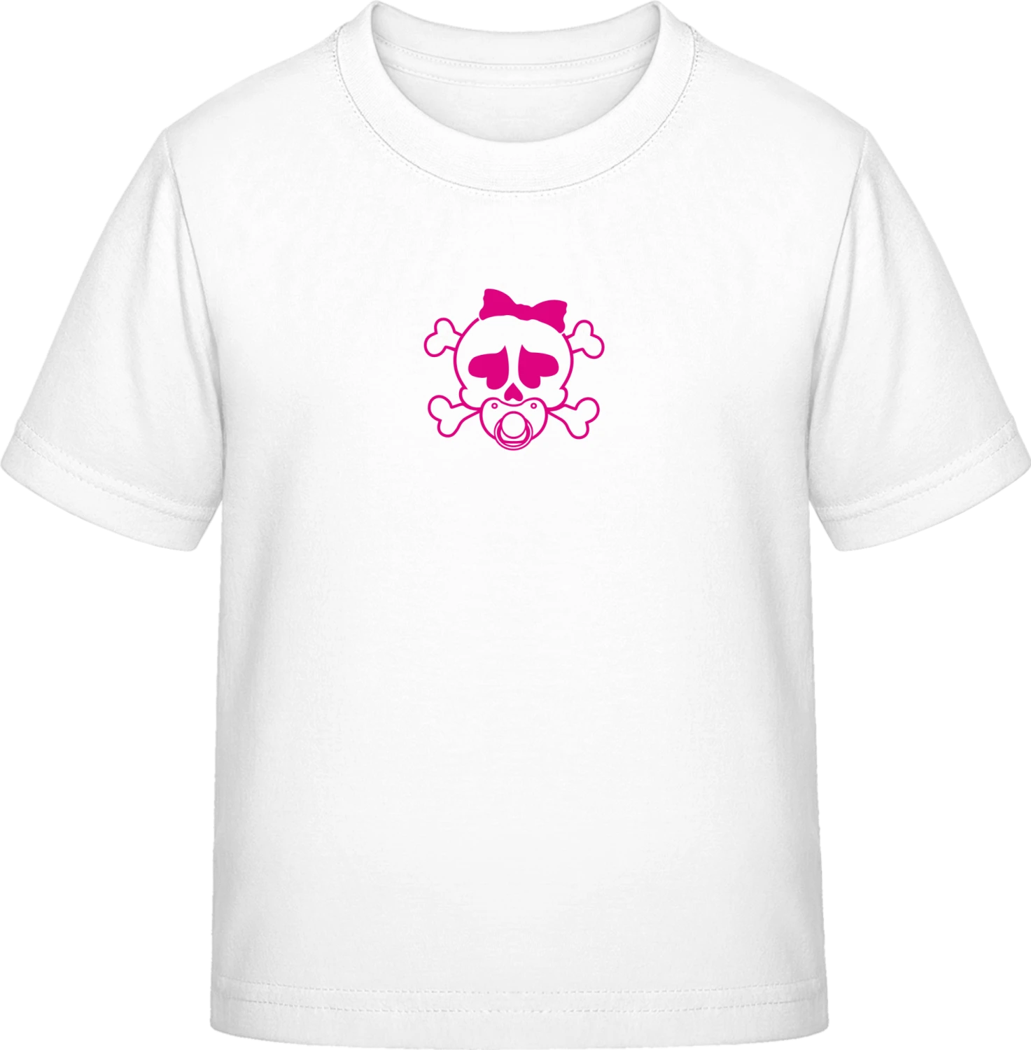 Baby Skull - White Exact 190 Kids - Front