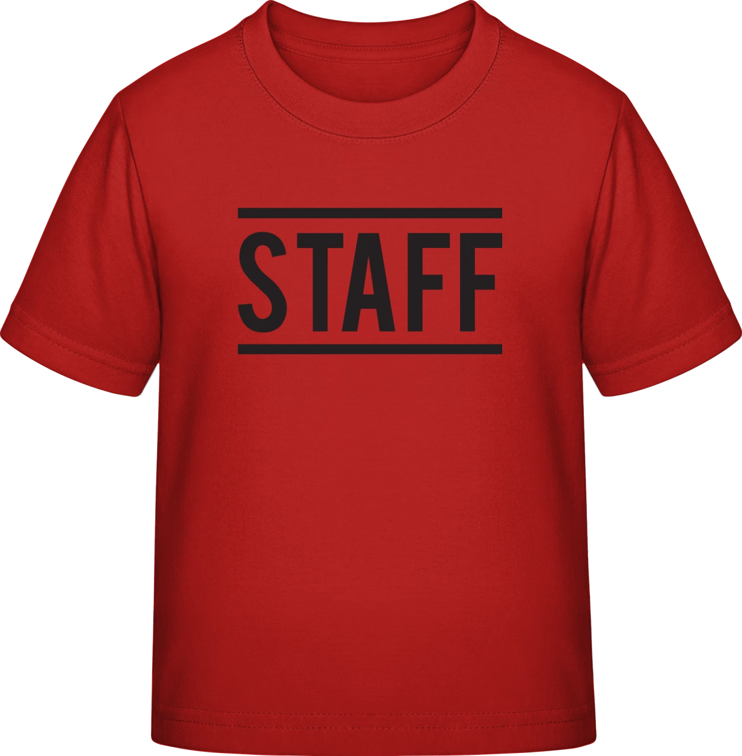 Staff - Red Exact 190 Kids - Front