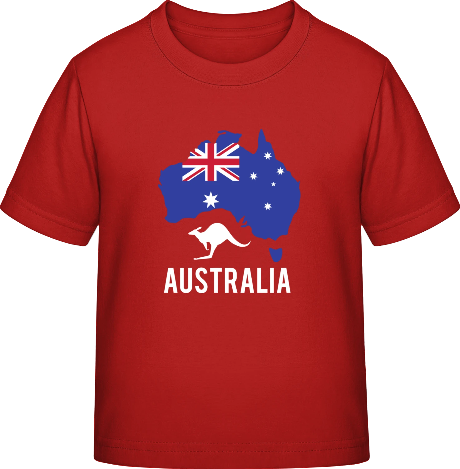 Australia - Red Exact 190 Kids - Front