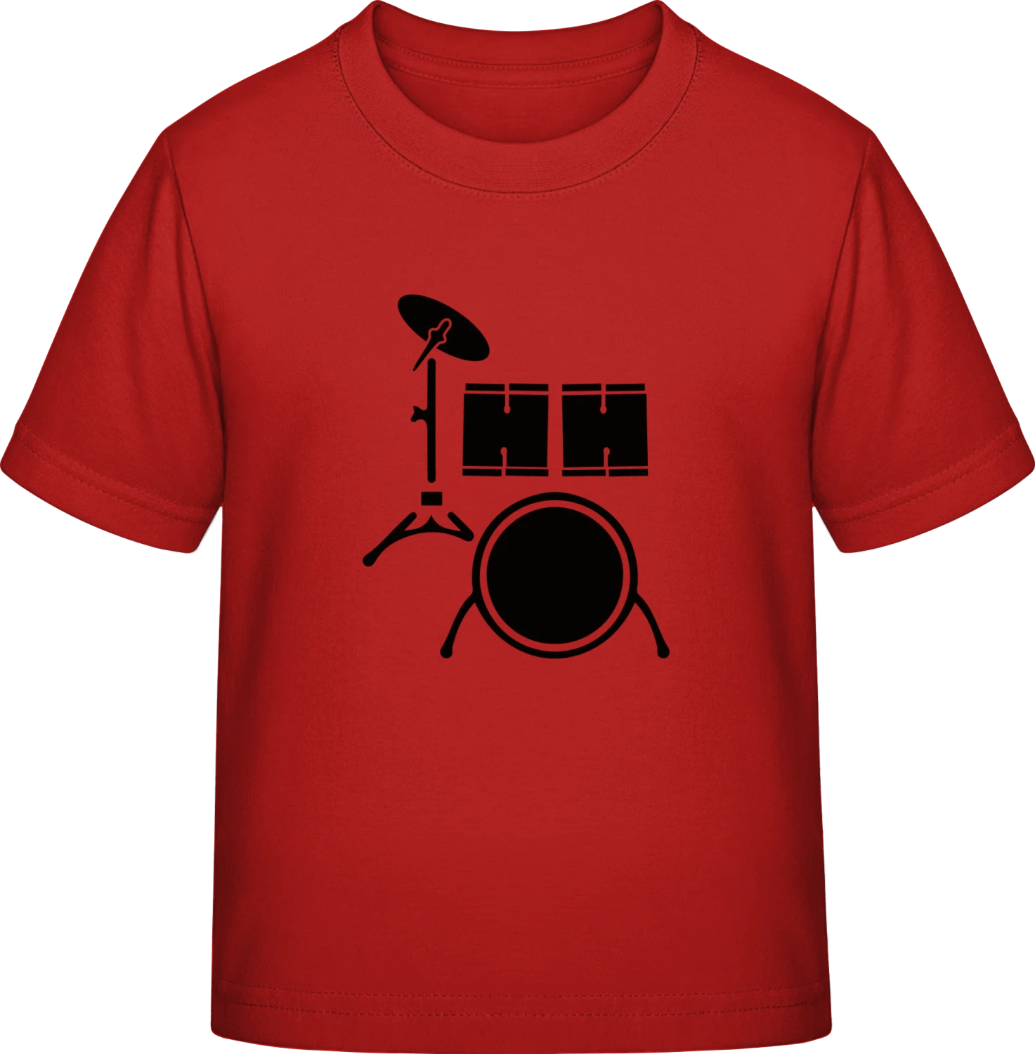 Drums Design - Red Exact 190 Kids - Front