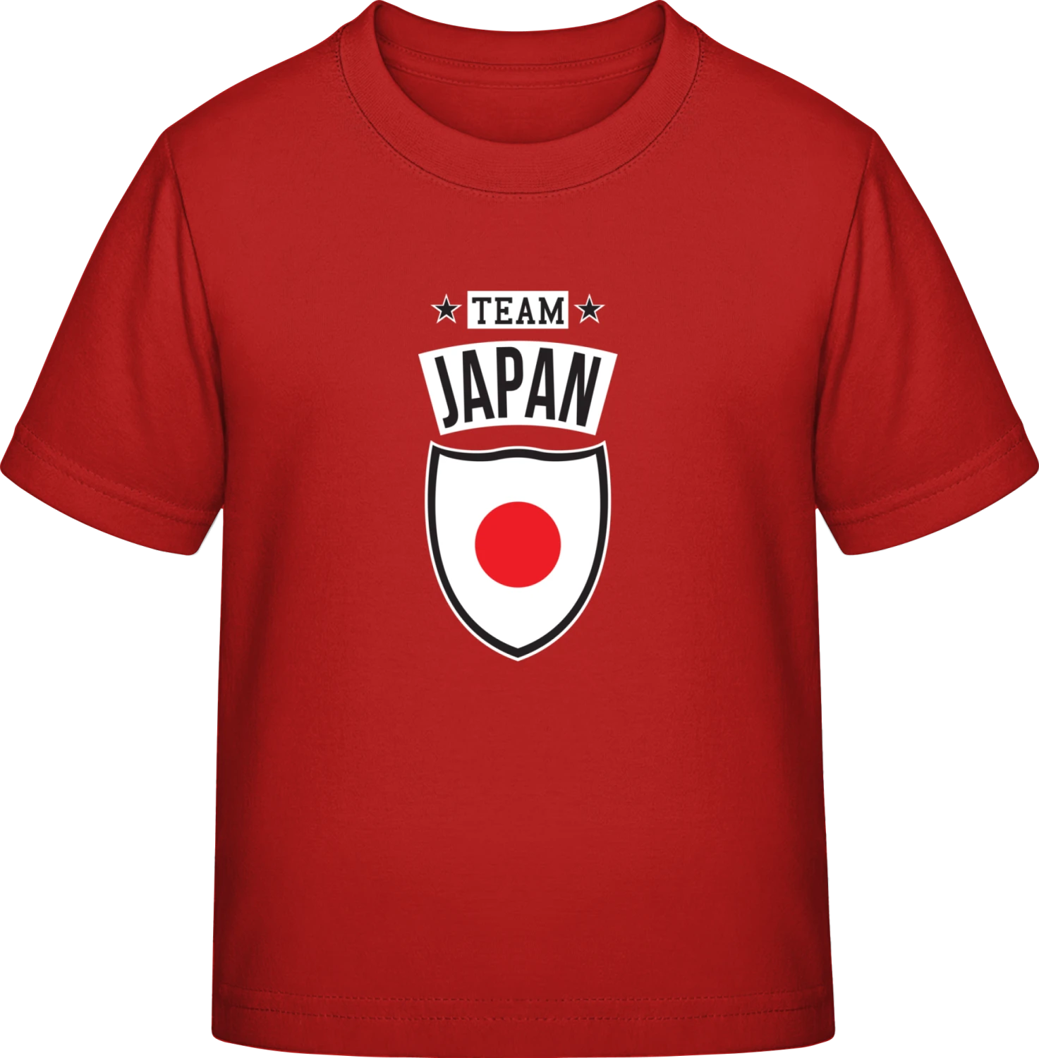 Team Japan - Red Exact 190 Kids - Front