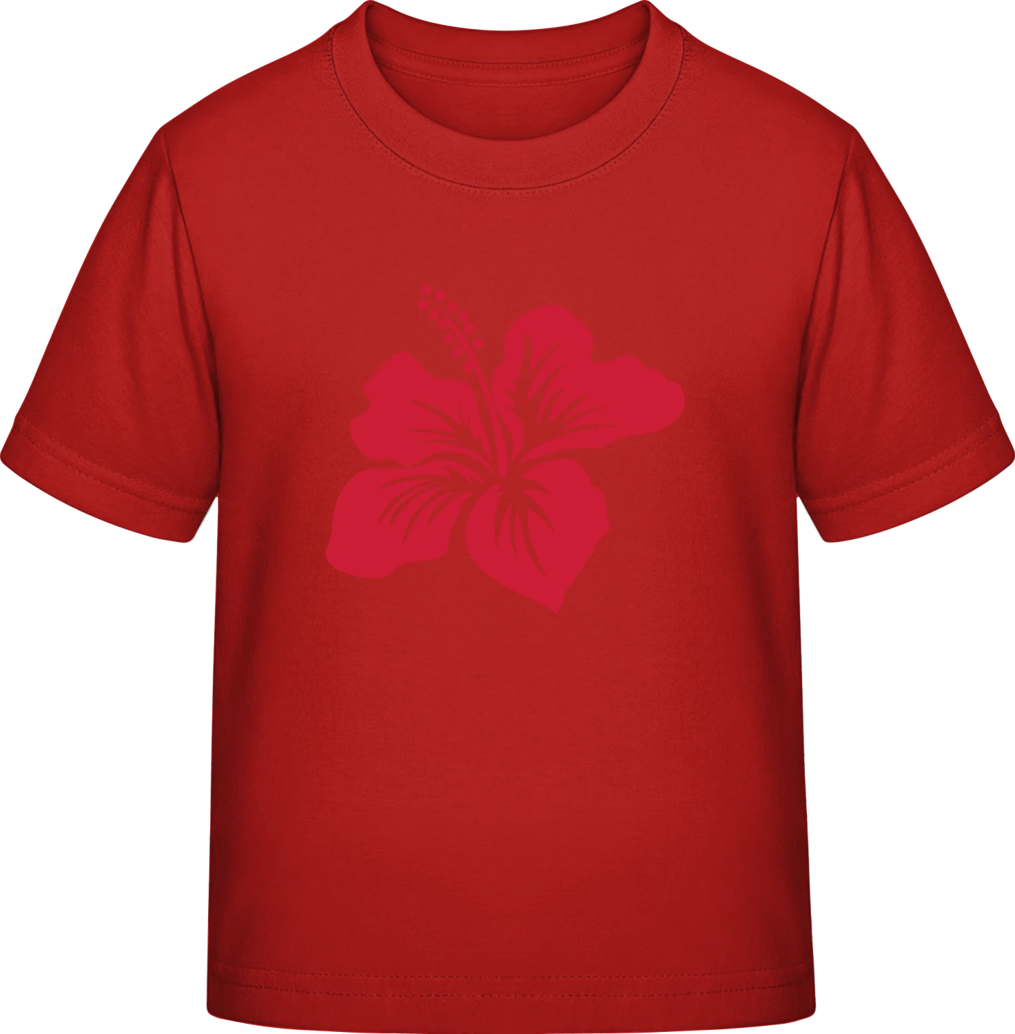 Flower Simple - Red Exact 190 Kids - Front