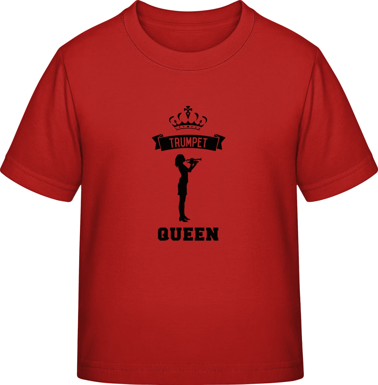 Trumpet Queen - Red Exact 190 Kids - Front