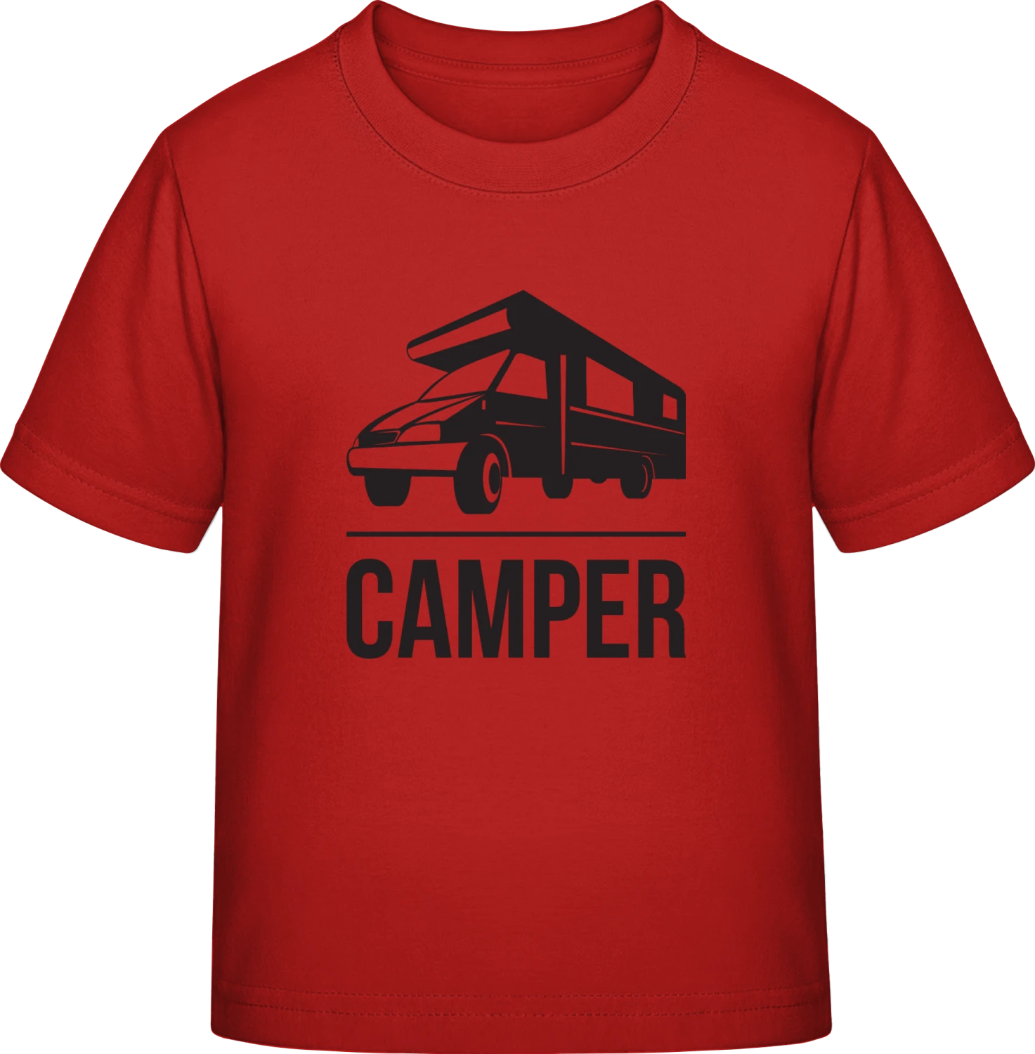 Camper Caravan - Red Exact 190 Kids - Front