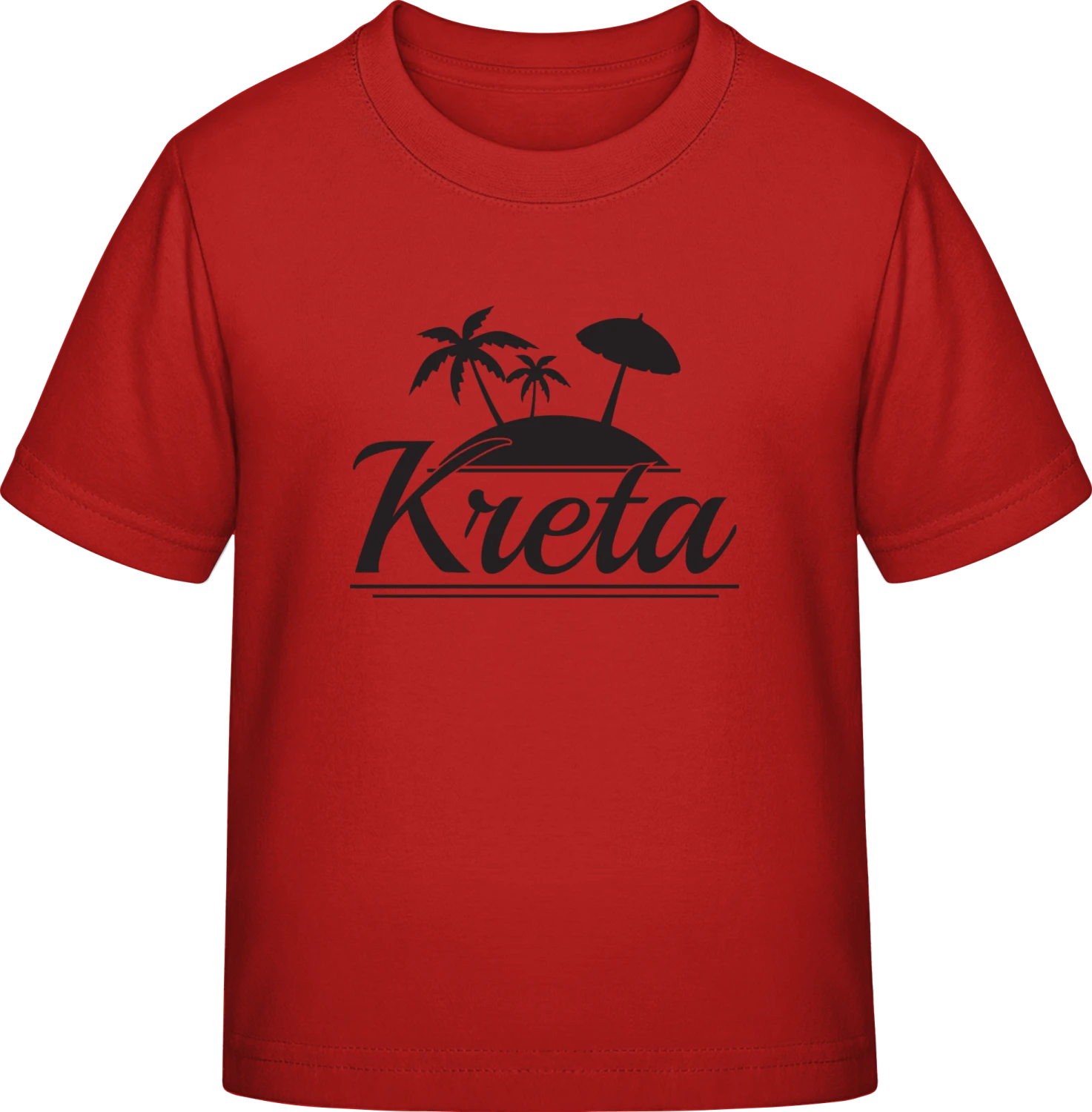 Kreta - Red Exact 190 Kids - Front