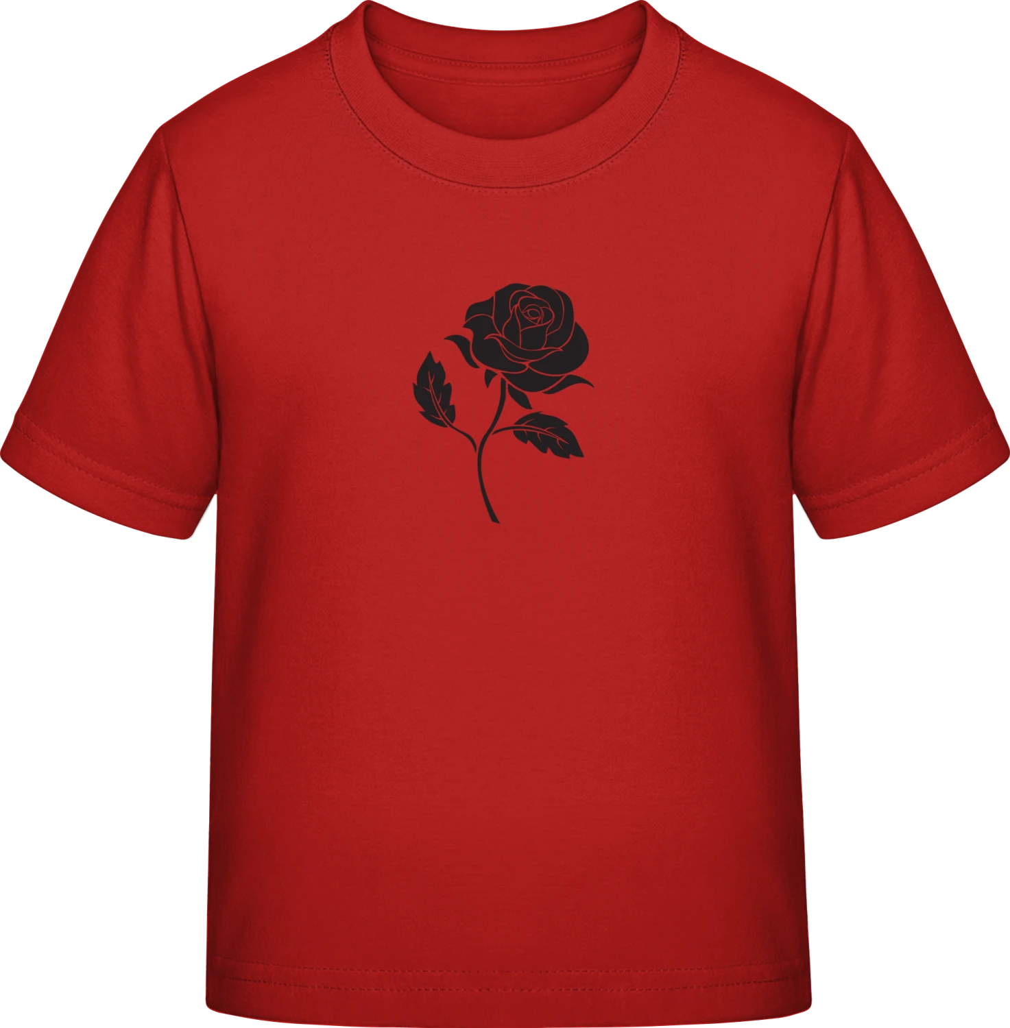 Rose Illustration - Red Exact 190 Kids - Front