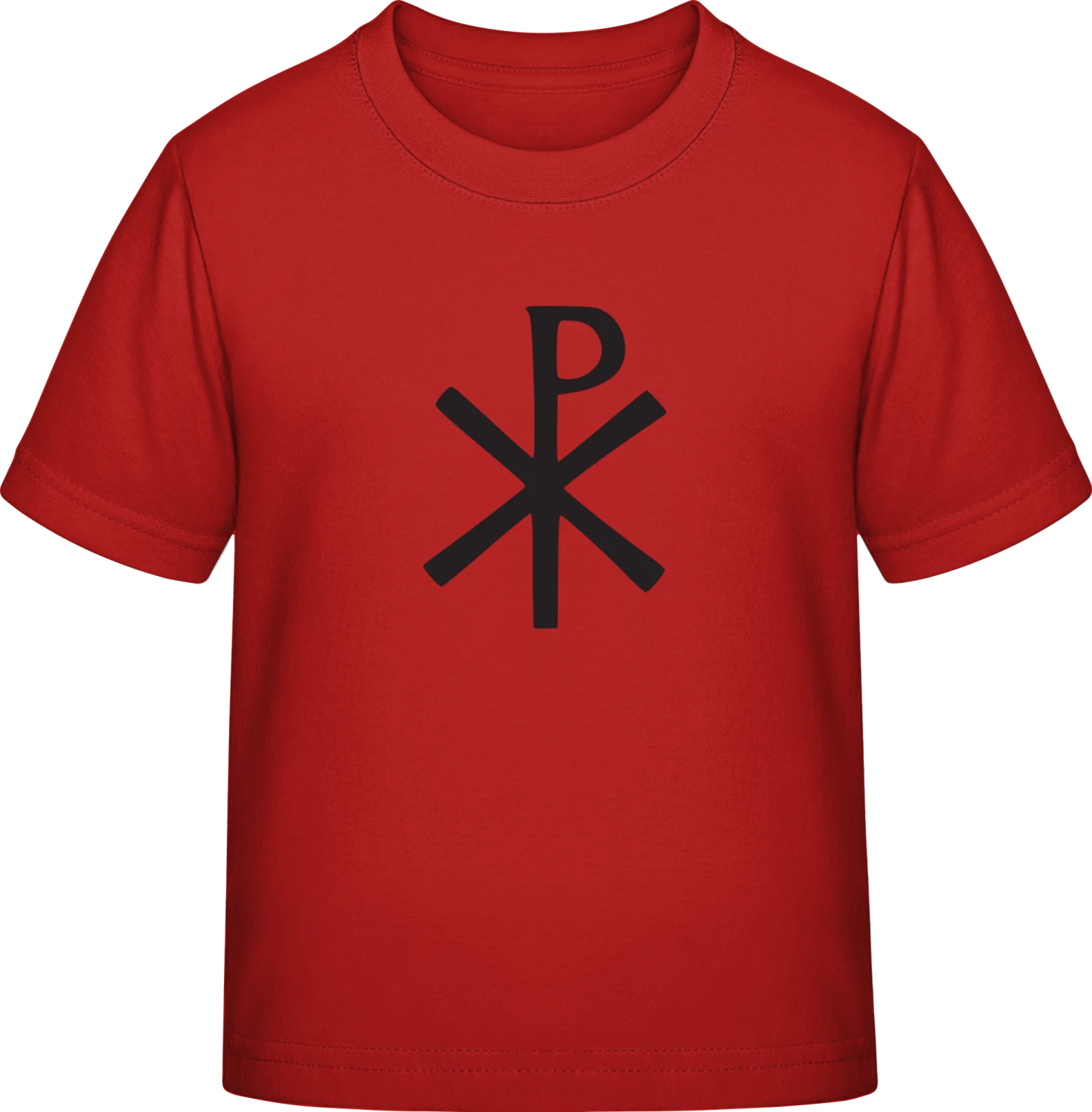 Chi Rho - Red Exact 190 Kids - Front