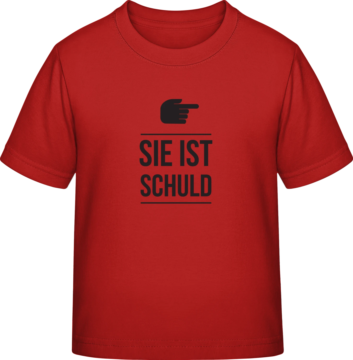 Sie ist schuld - Red Exact 190 Kids - Front