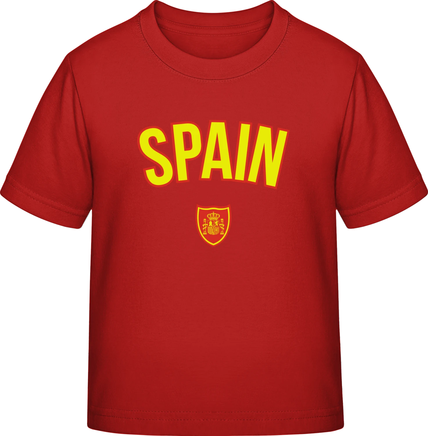 SPAIN Football Fan - Red Exact 190 Kids - Front